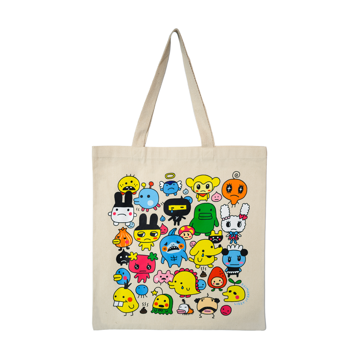 "Digi Pets" Heavy Cotton Tote Bag