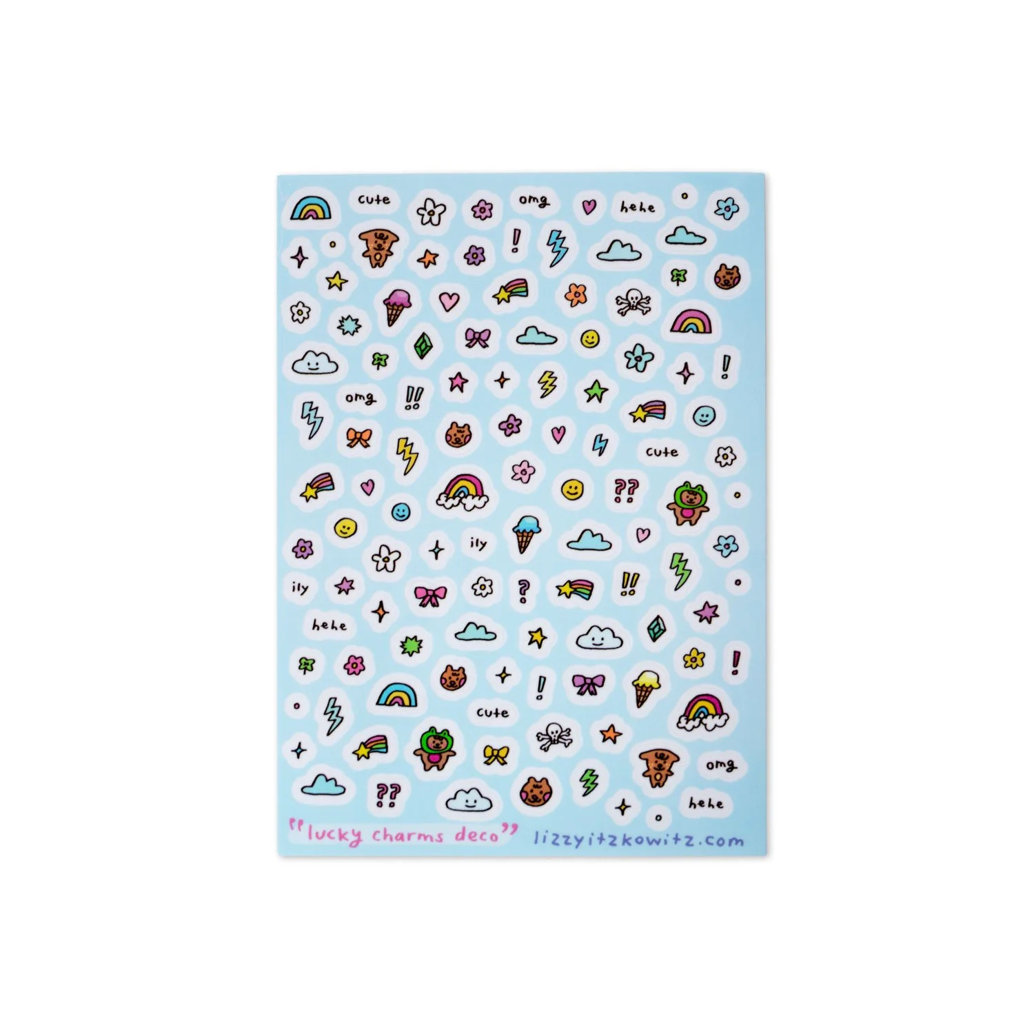 "Little Charms Deco" Sticker Sheet