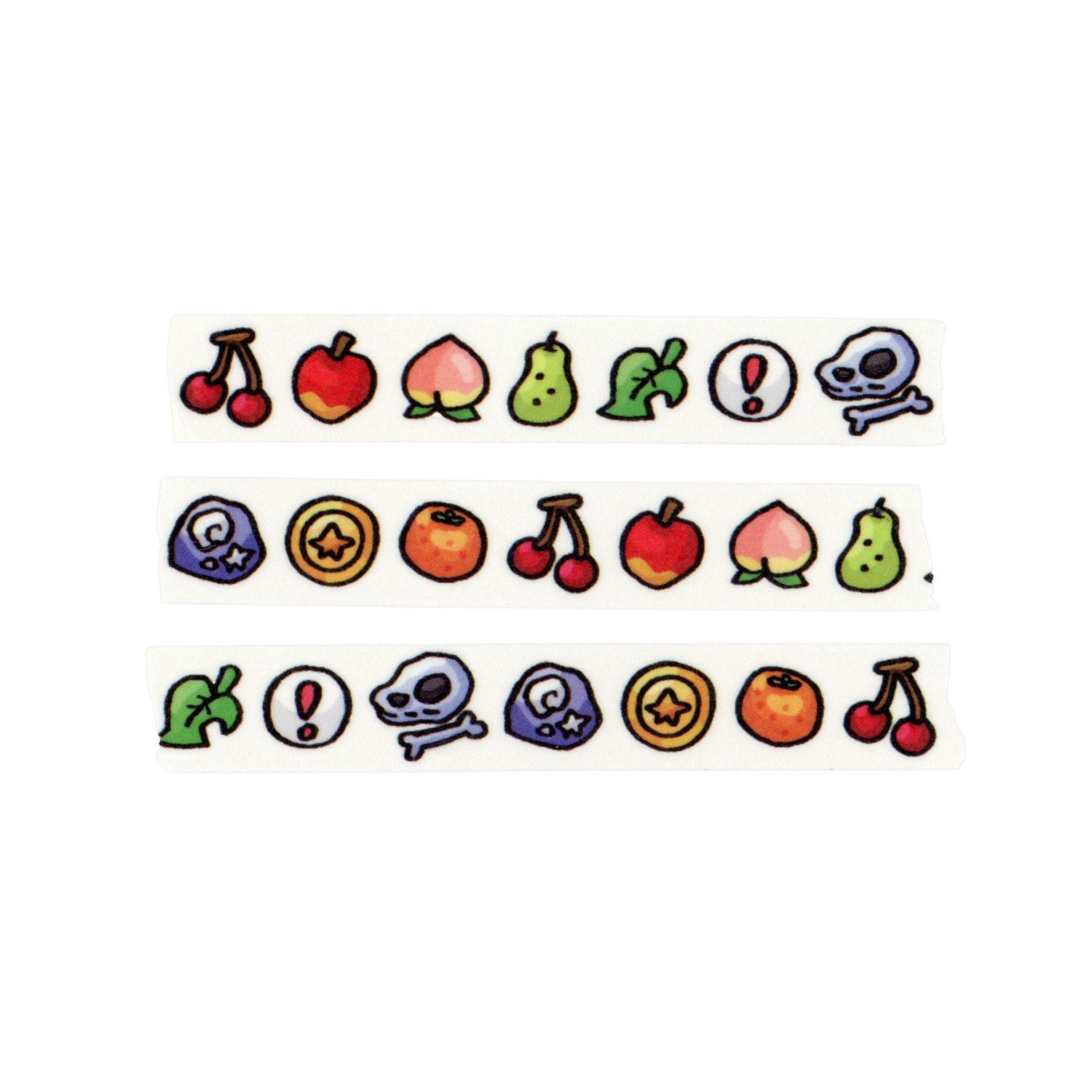 Fruits & Fossils Washi Tape