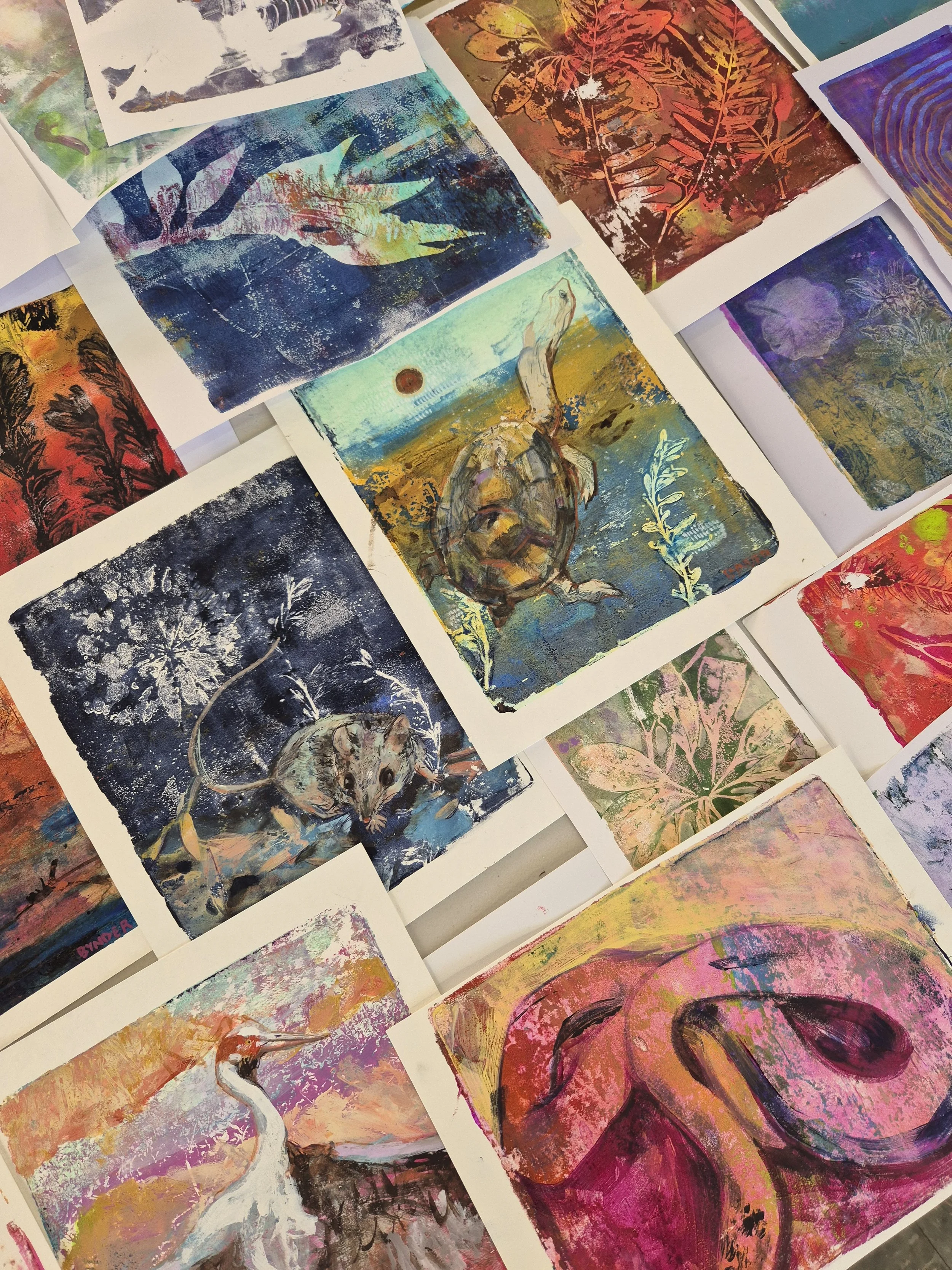 Gelli Plate Workshop June 2026 