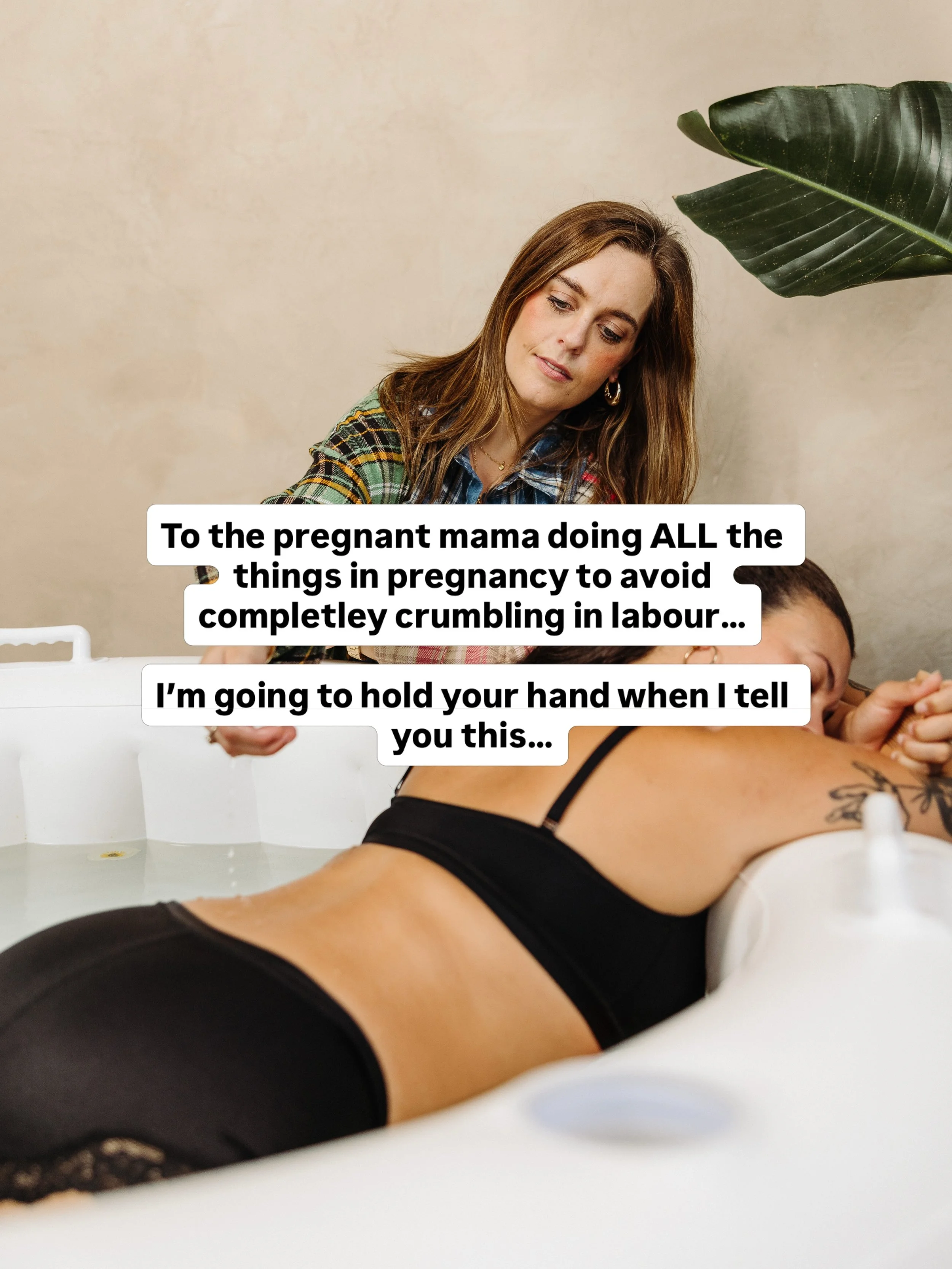 Planning to birth without an epidural? You&rsquo;re gonna want to hit SAVE on this one 🤍

I had a conversation with a client recently and when I asked if she had any fears, she said she didn&rsquo;t want to &lsquo;crumble&rsquo;. 

As a seasoned dou