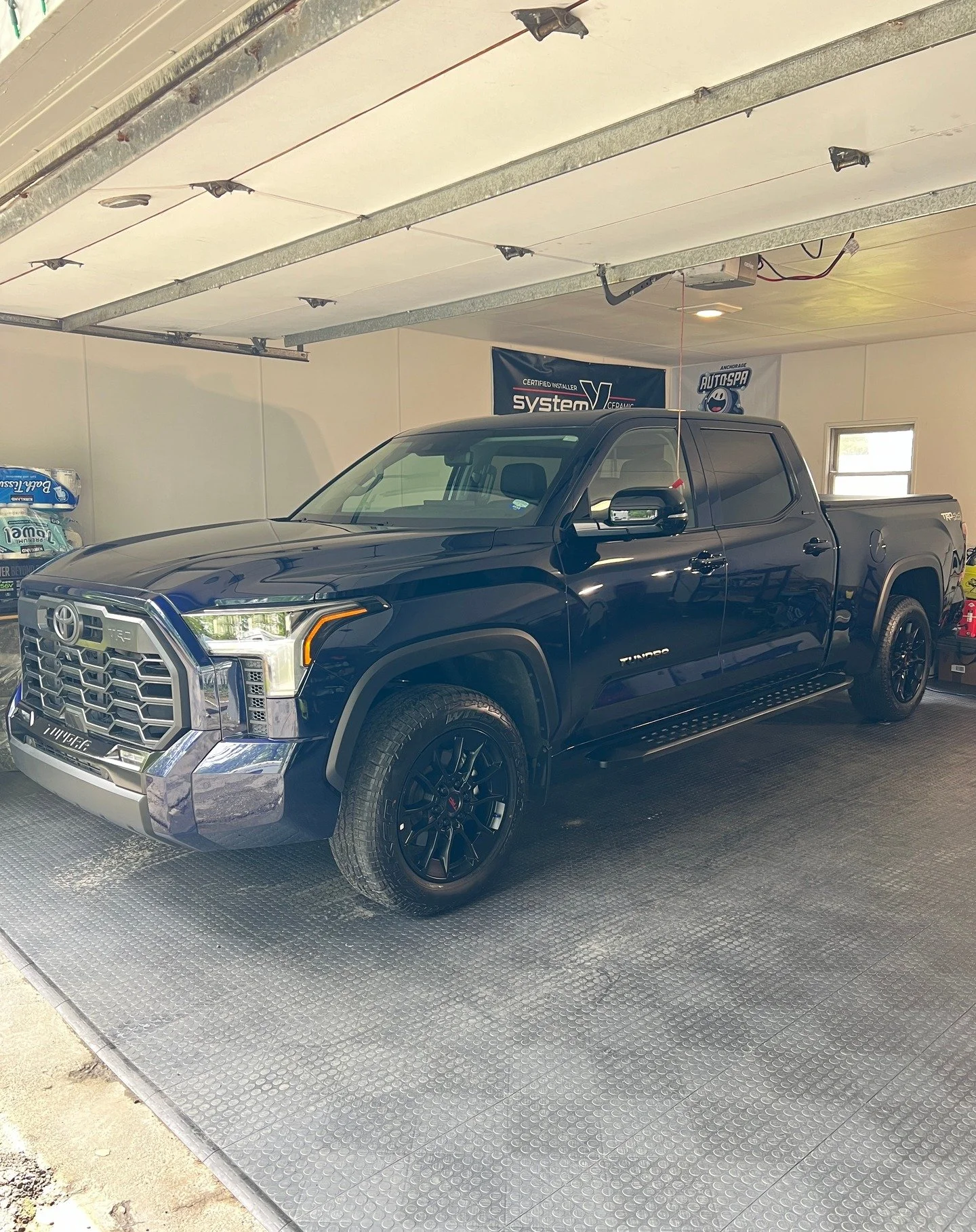 This 2024 Toyota Tundra received a paint correction along with a 6 year ceramic coating! The paint correction removed all surface imperfections, bringing out a deep, mirror-like shine, while the ceramic coating added a long-lasting layer of protectio