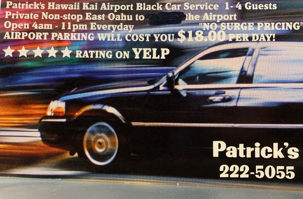 Patrick's Hawaii Kai Airport Car Service LLC