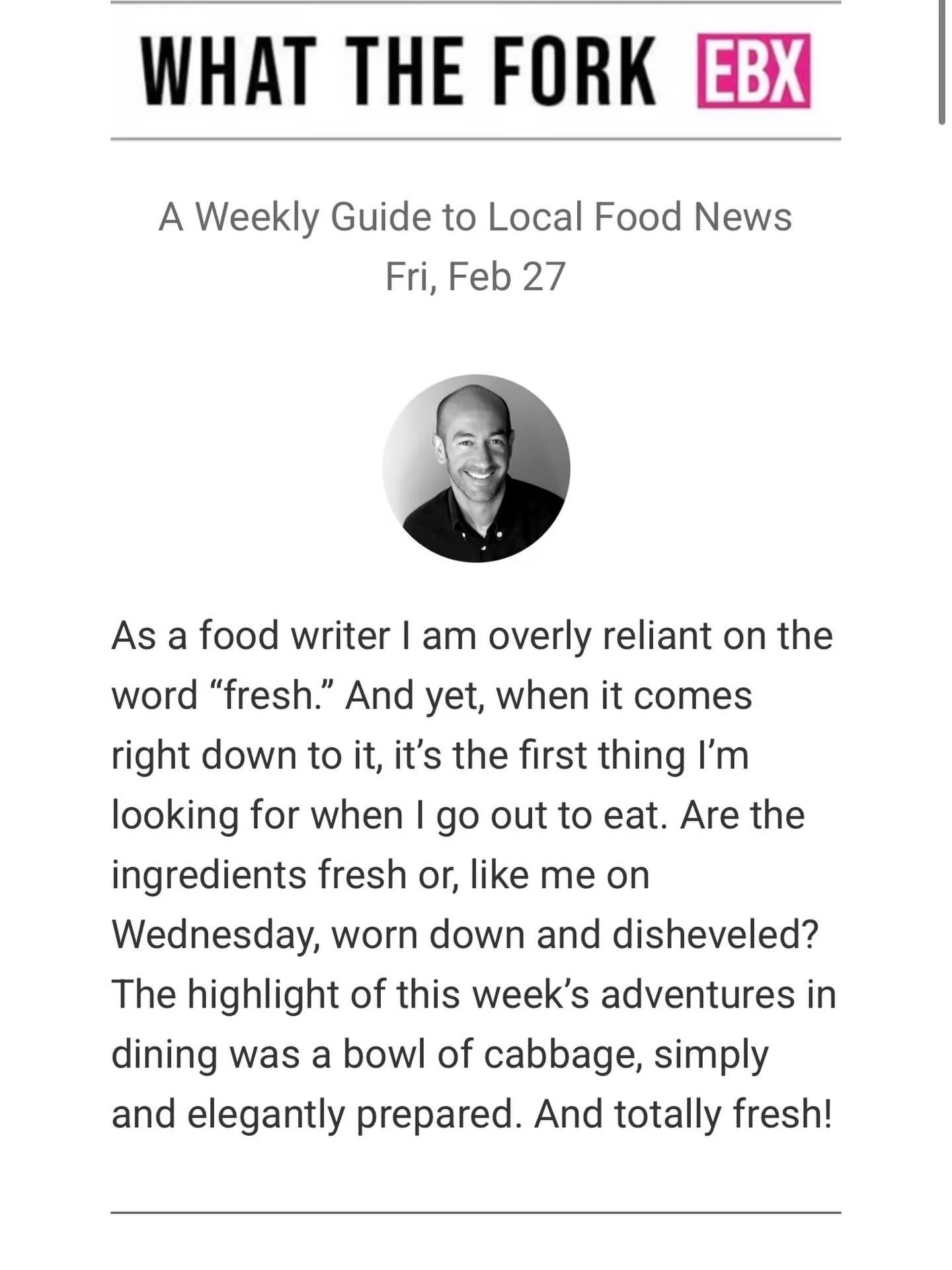 Huge thank you to @jsedalatpour for a great review! We appreciate the kind words and support from the community @eastbayexpress