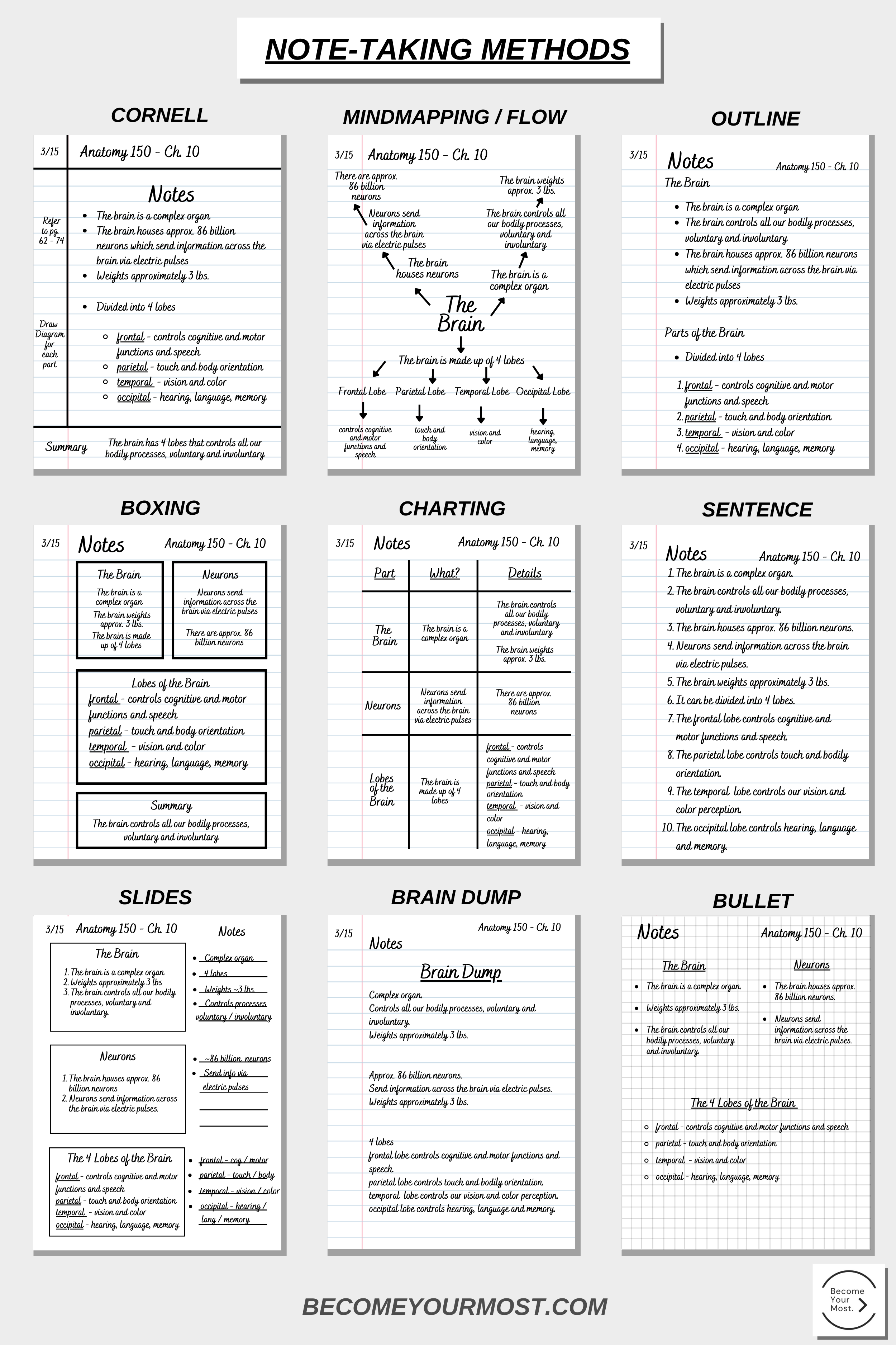 Take Better Notes (Step-By-Step Guide) — Become Your Most