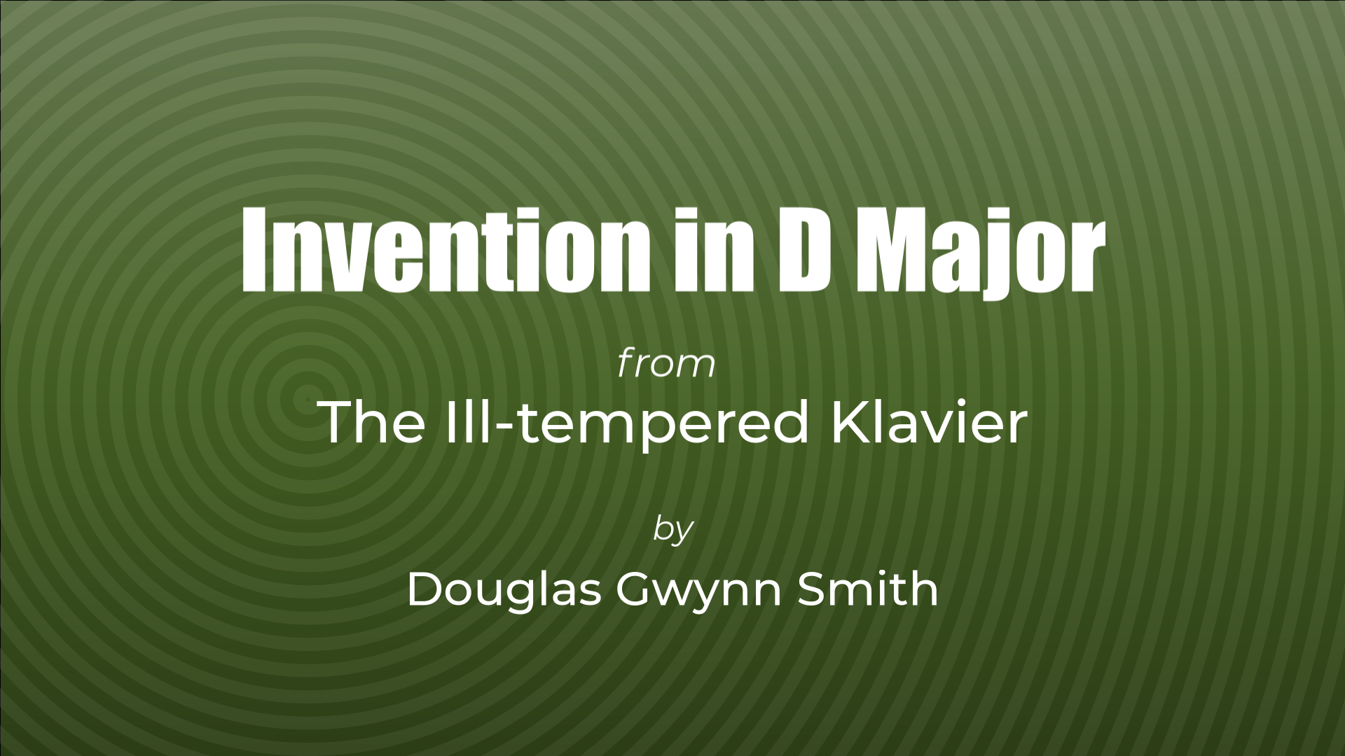 5. D Major