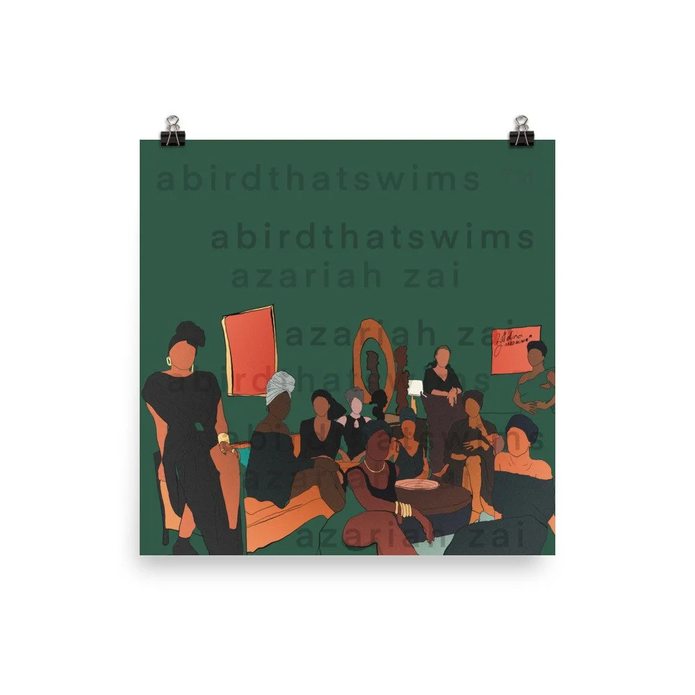 "unfinished --- togetherness" poster