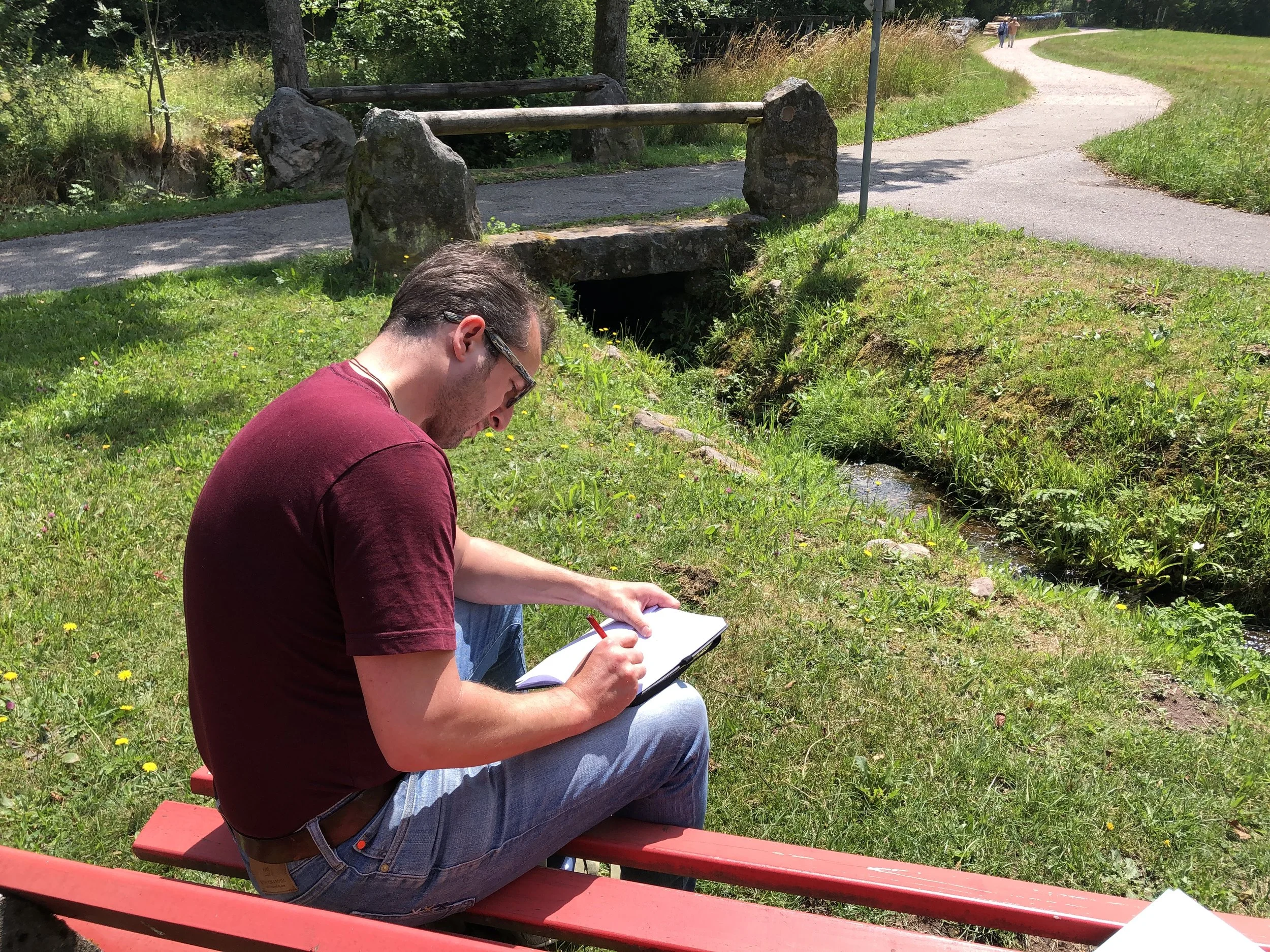 Damit wir uns nicht verzetteln: Zu jedem Coaching gehört, ein Tagesziel zu formulieren.