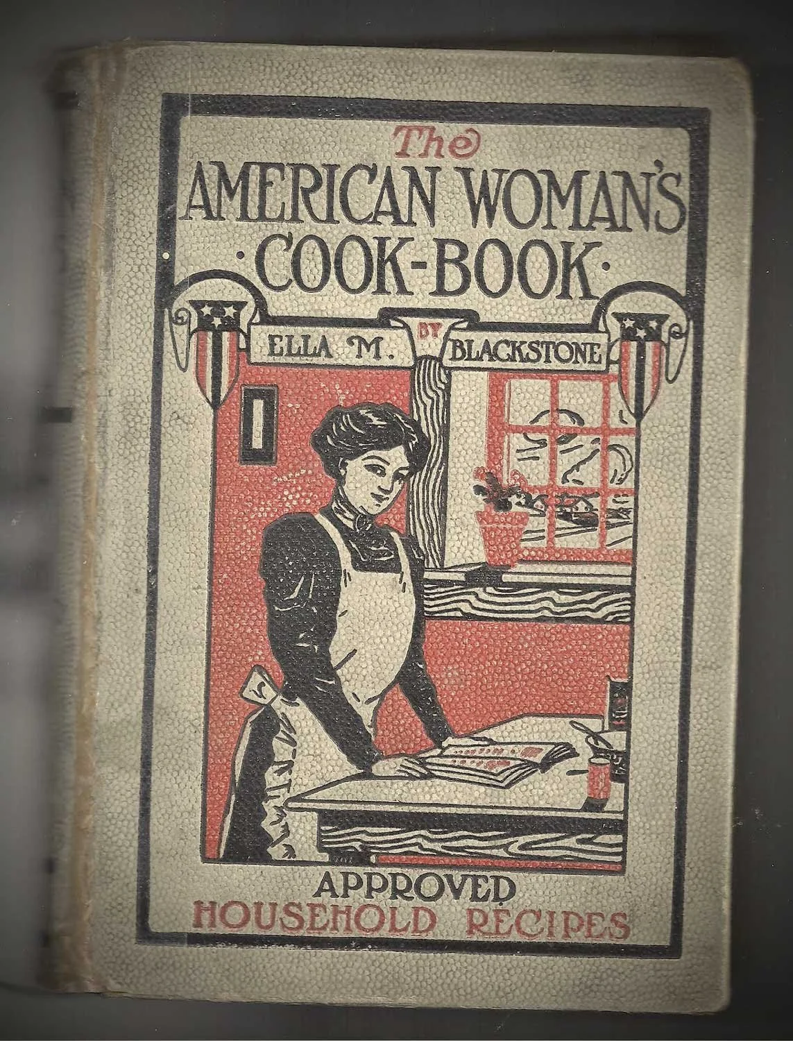 Heirloom Cookbooks as a Centerpiece for Coffee Table Decorating