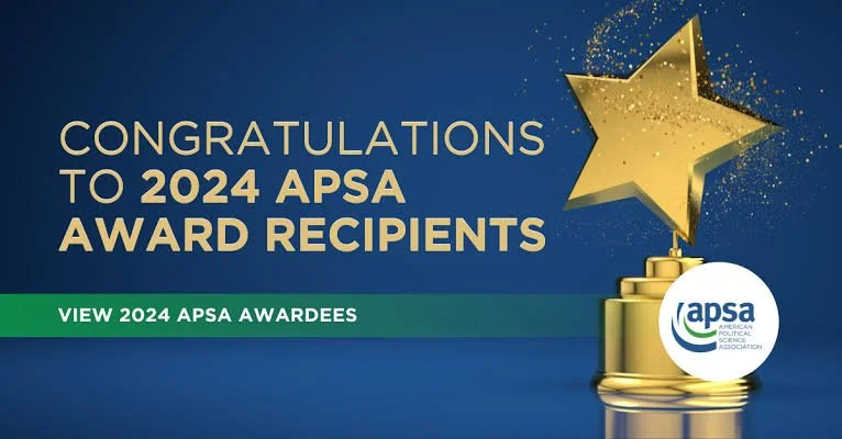CPP Co-Directors receive the 2024 APSA-PSA International Partnerships Award
