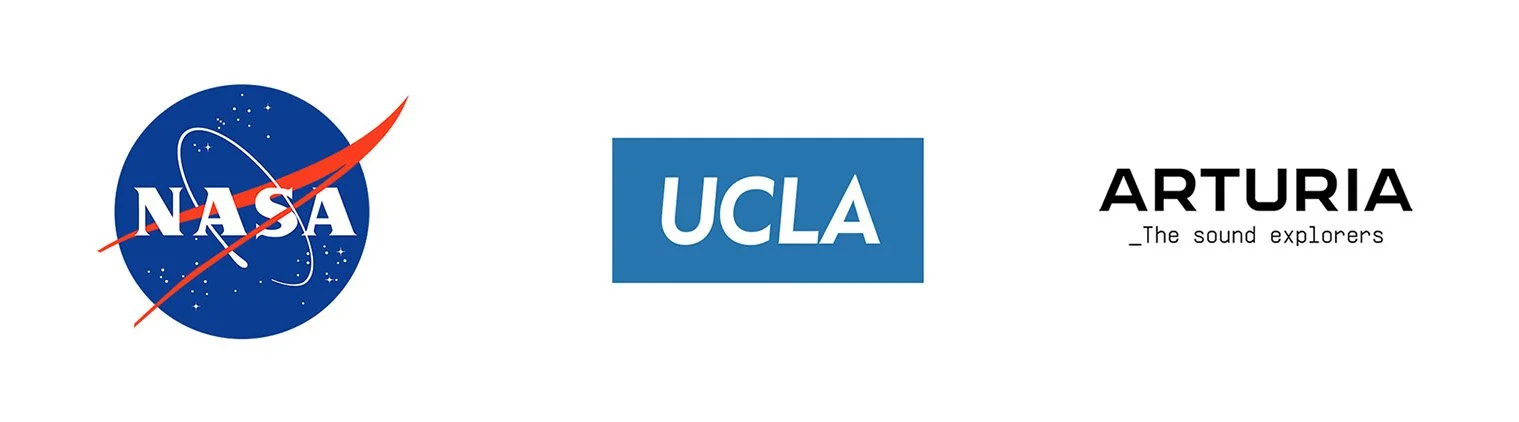 FLUID Client Logos: NASA, UCLA, Arturia