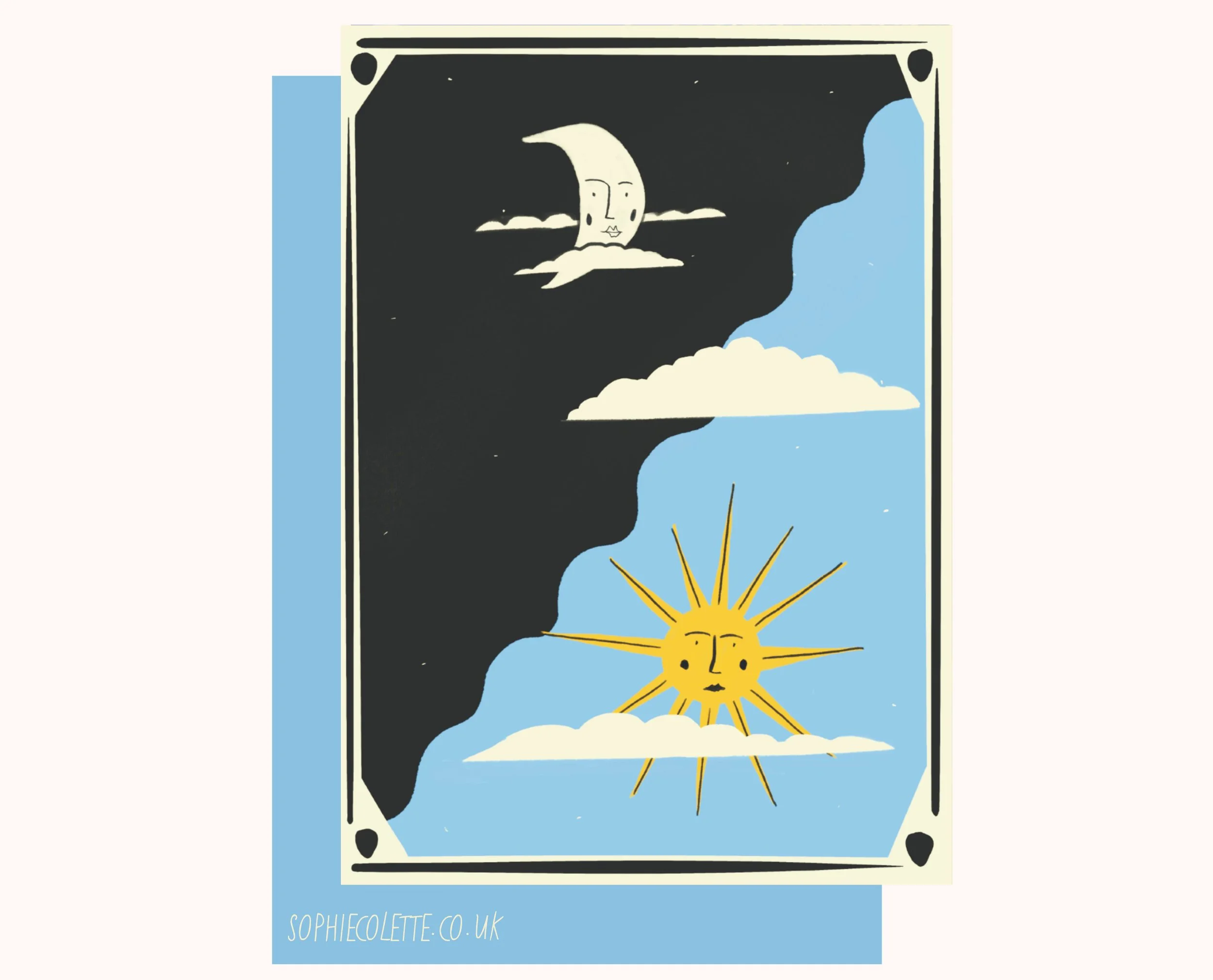Sun and moon