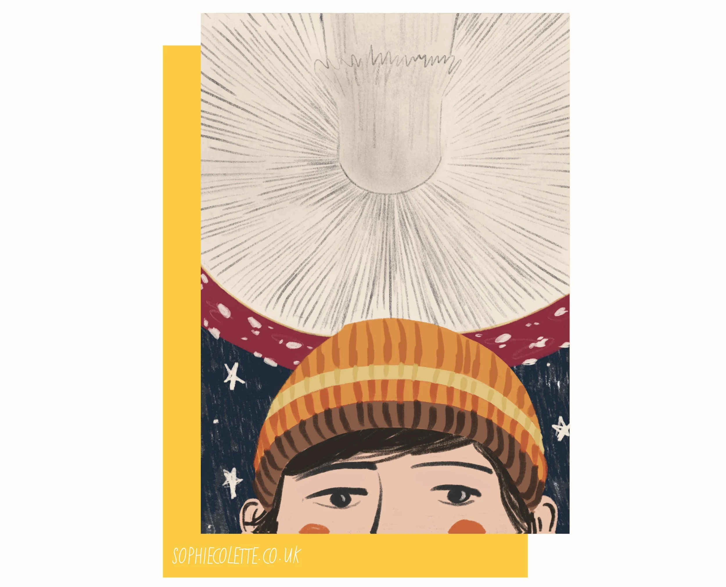 Midnight mushroom