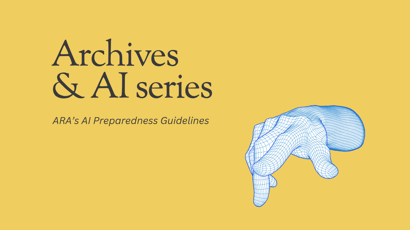 Making Archives AI Ready: A Brief Overview of ARA Guidelines