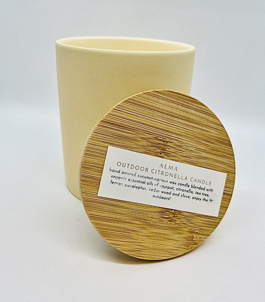 Alma Candle (outdoor citronella)