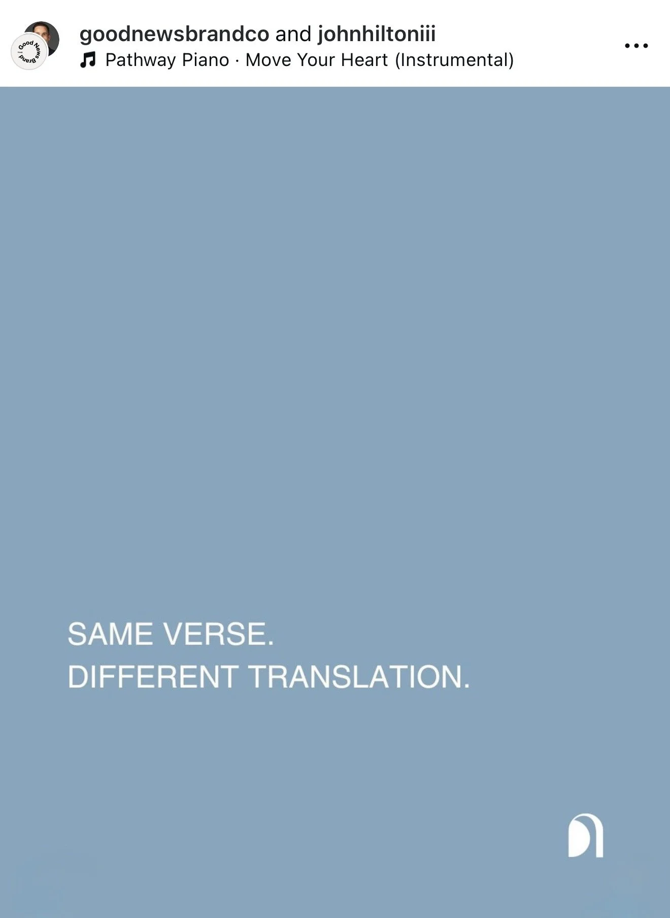 Good News Brand Post