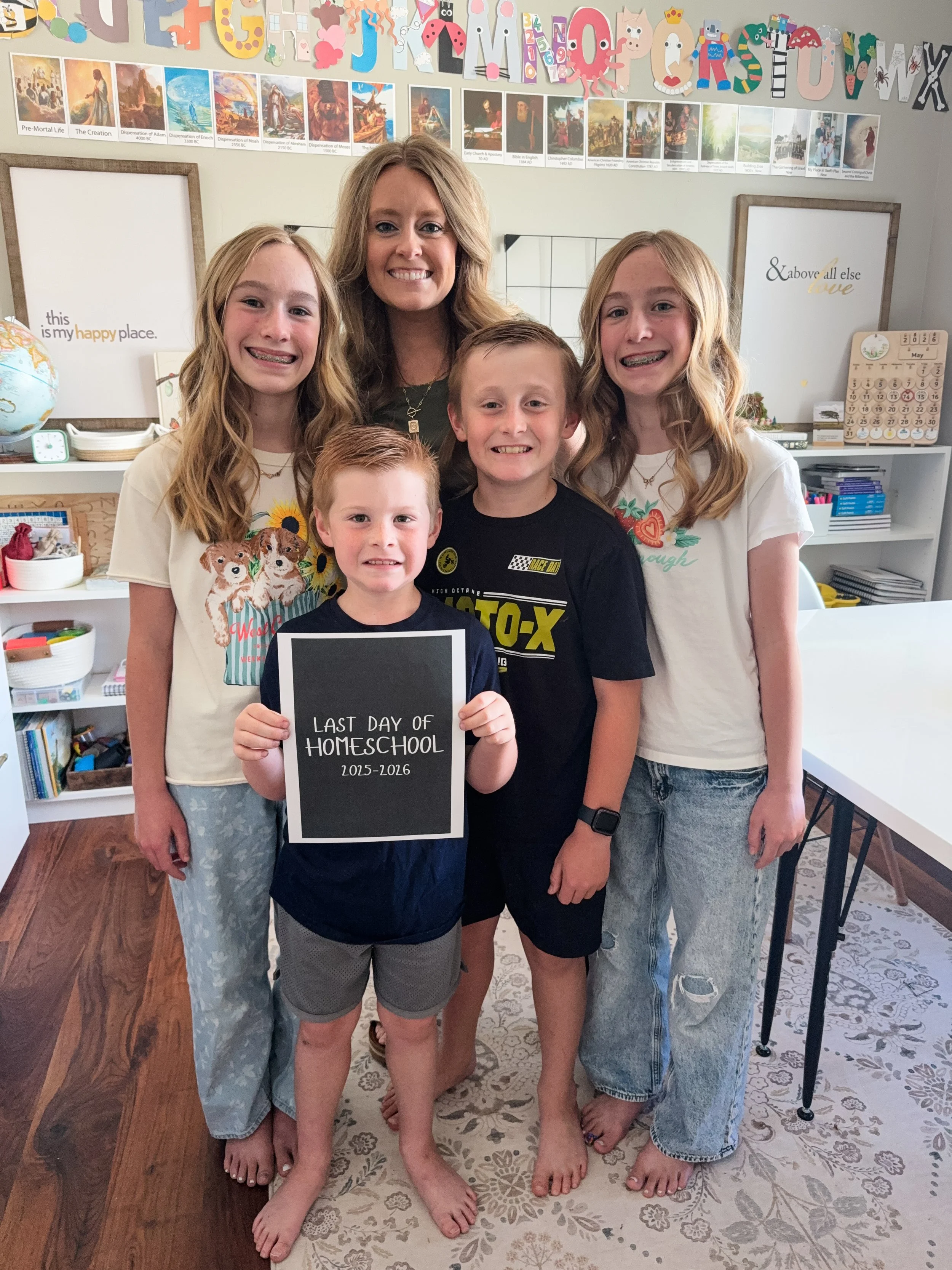 2025-2026 Homeschool Year Review