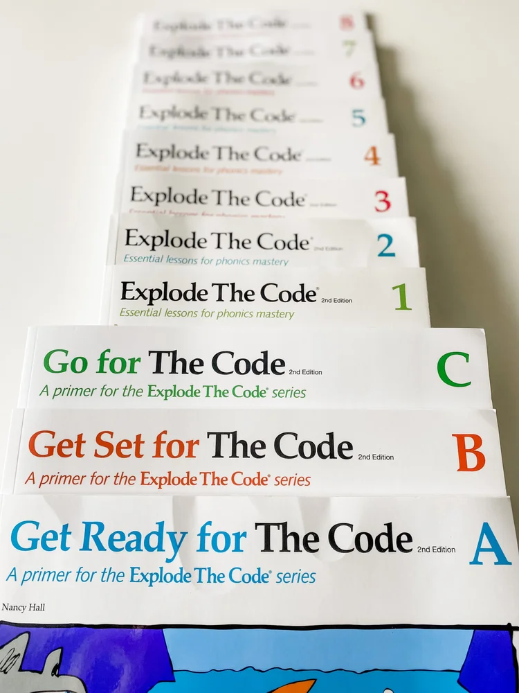 Reading explode the code home centered learning