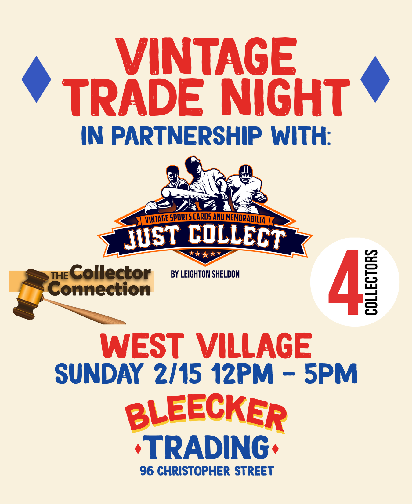 Vintage Trade Night at Bleecker Trading