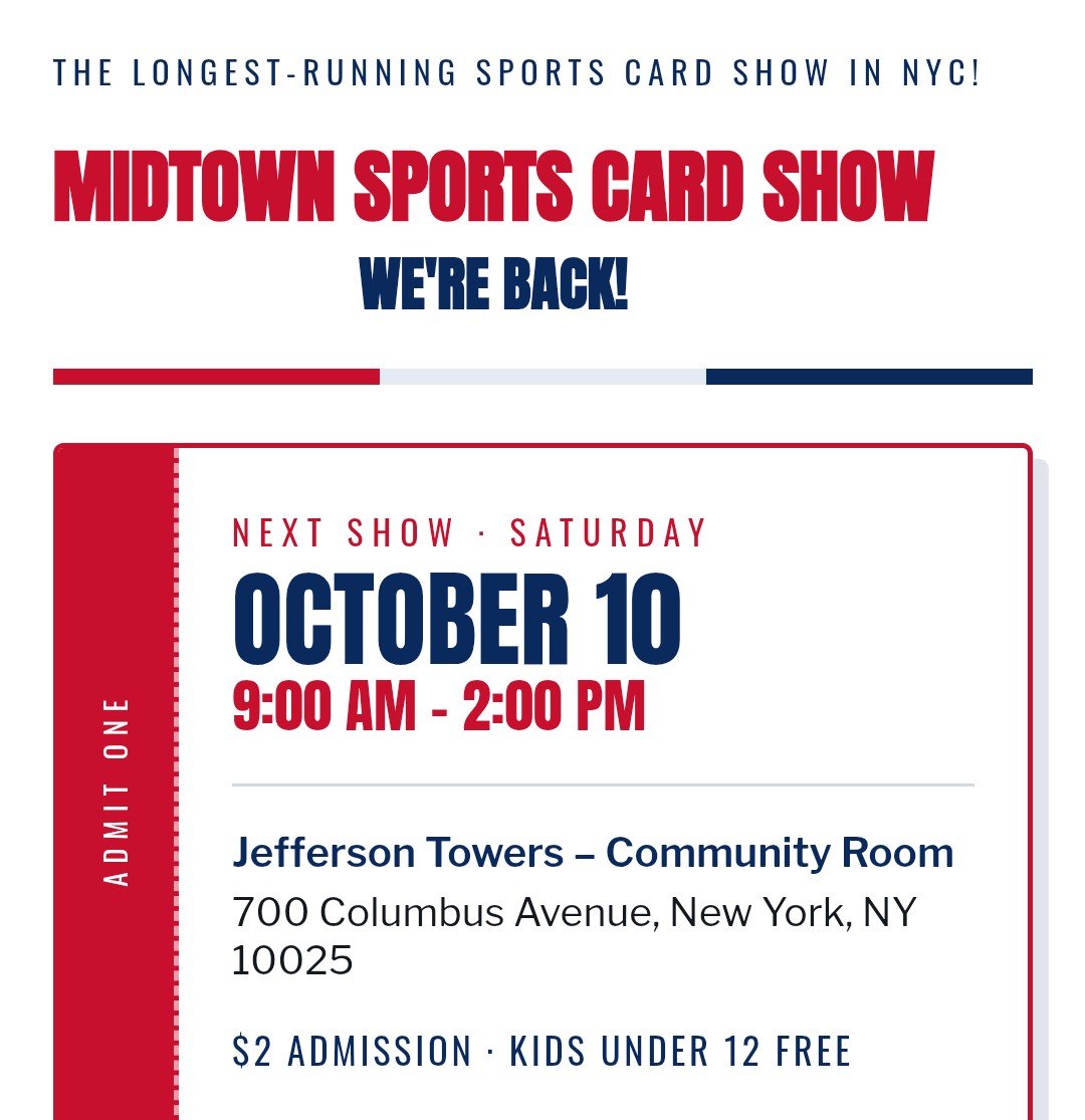 Midtown Sports Card Show