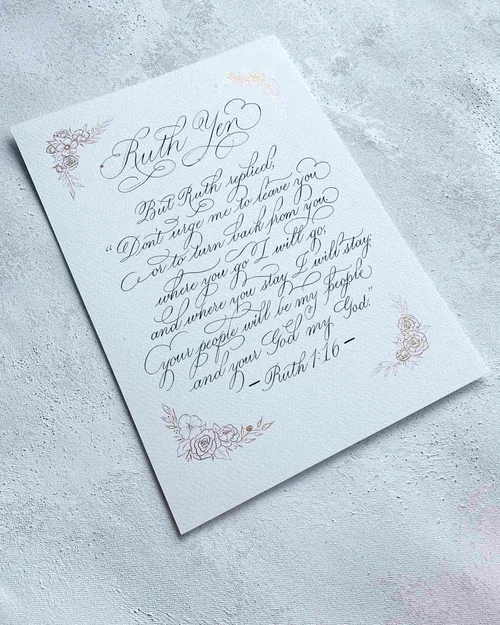 Calligraphy Styles available at Australian Calligraphy Studio Grey ...