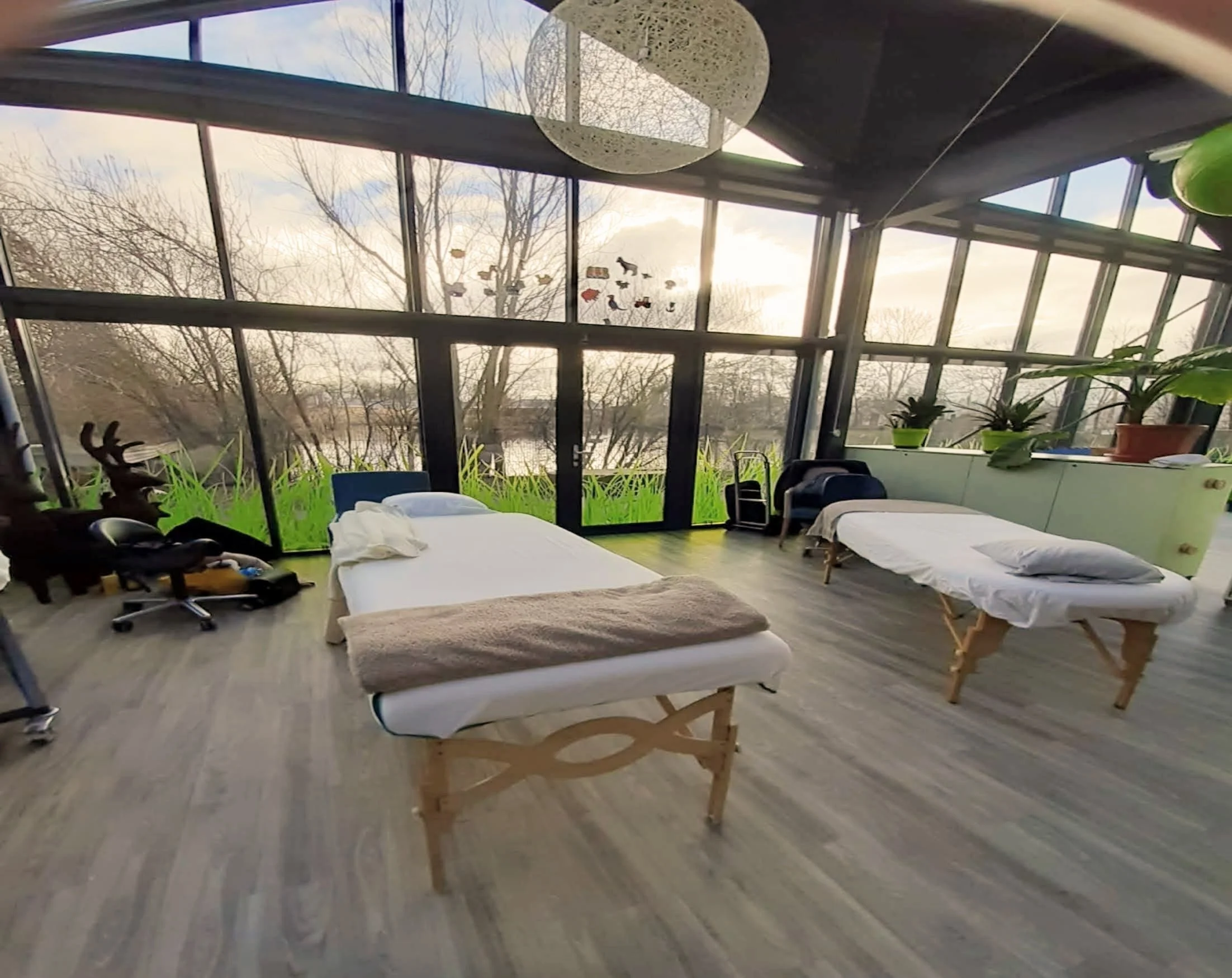 Zwetterhage, een massage ochtend voor de bewoners