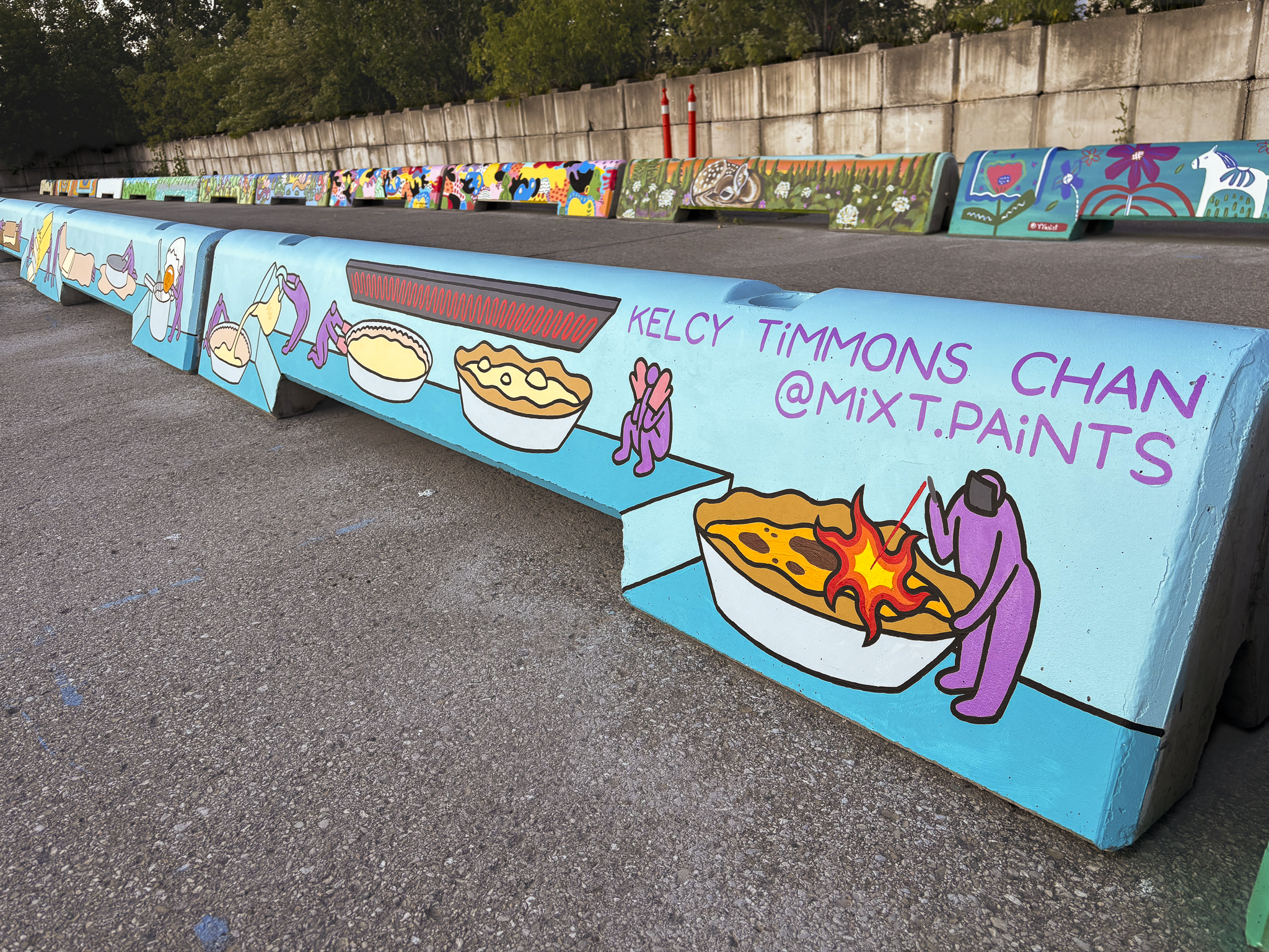 On My Way to Little Portugal & Little Tibet Mural