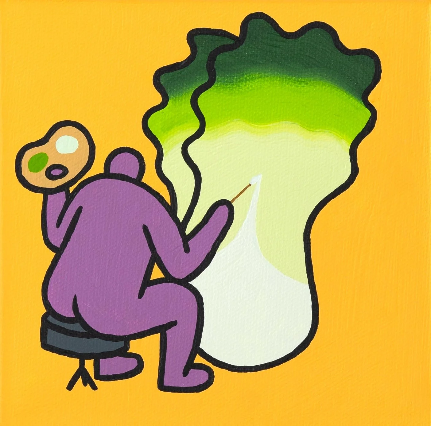 Bok Choy Painter