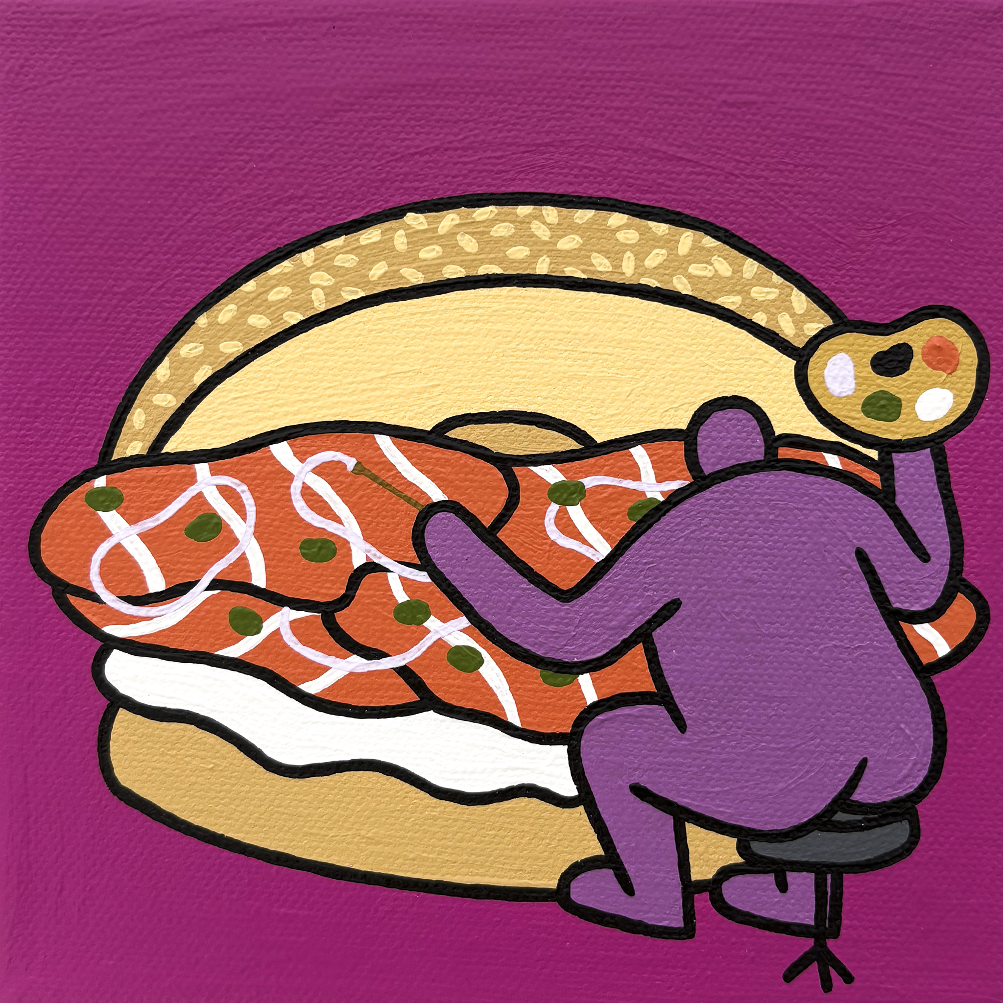 10 TOAF Kelcy Timmons Chan; Lox Bagel Painter #2 (July 2026)(6_x6_).png