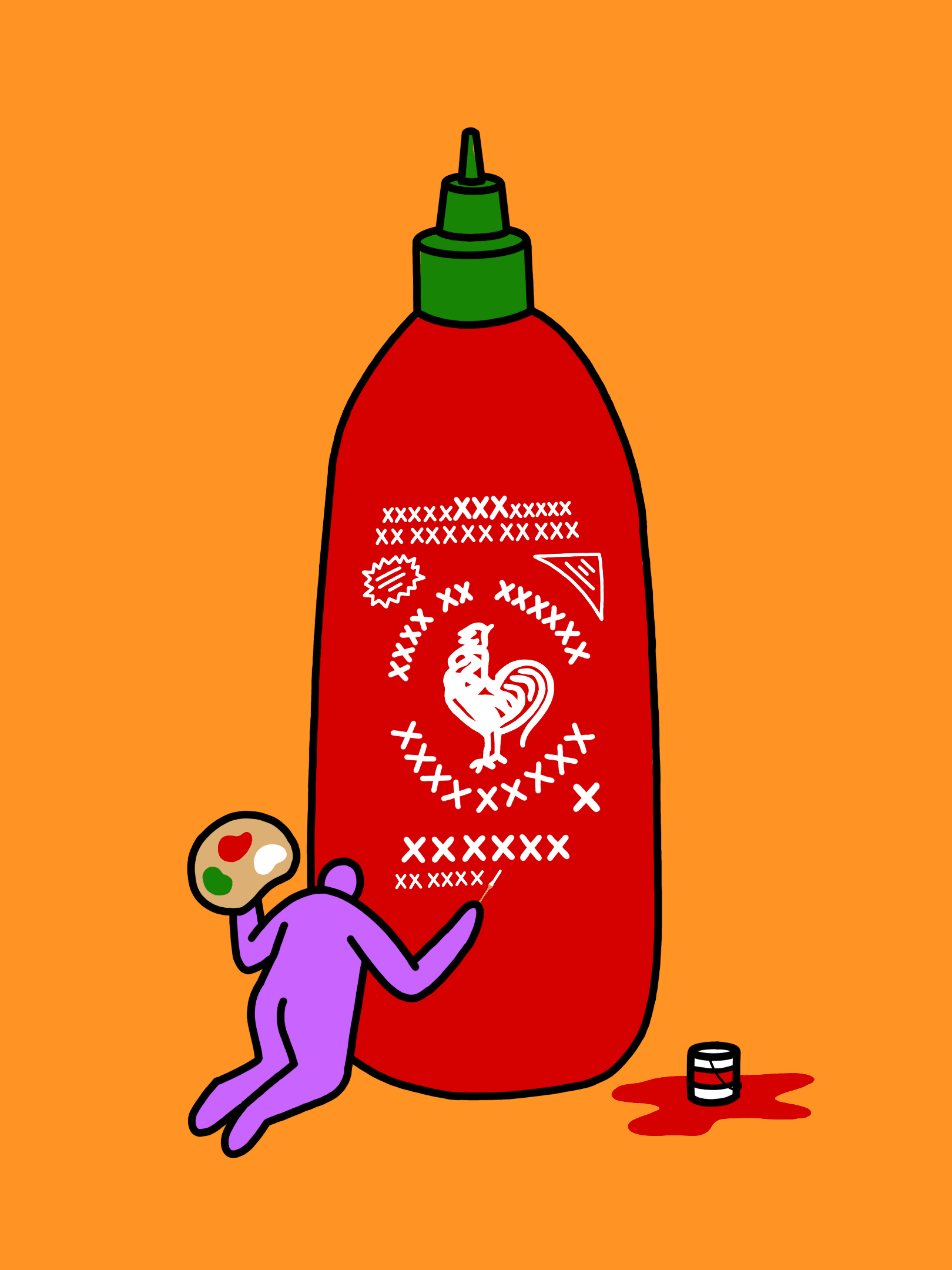Sriracha Painter
