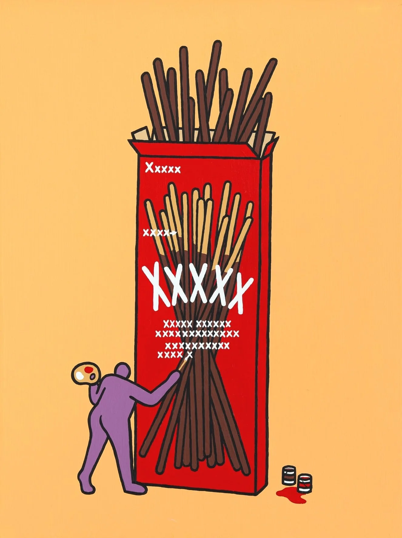Chocolate Pocky Painter
