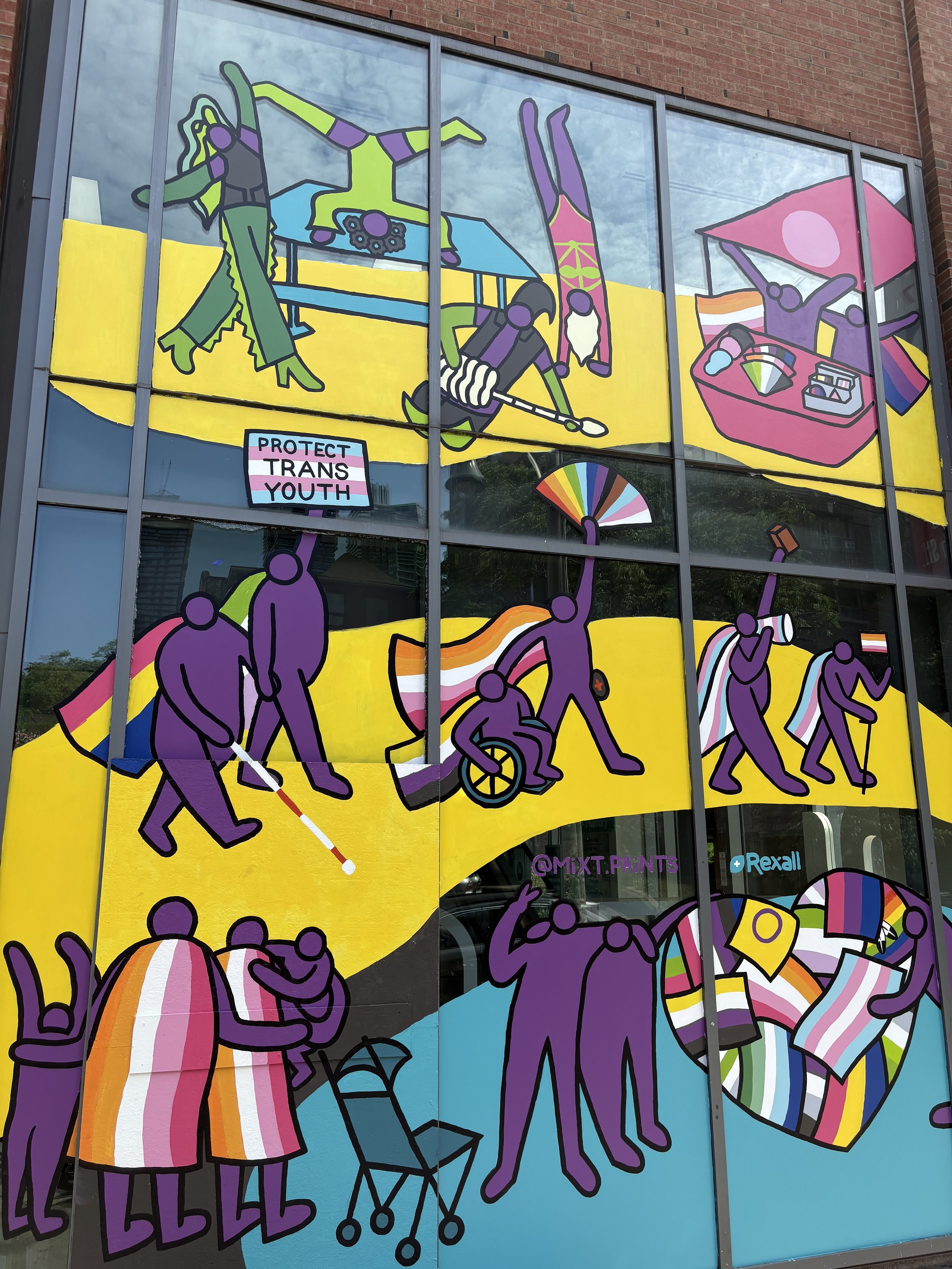 Friends of Dorothy / Rexall Pride Mural