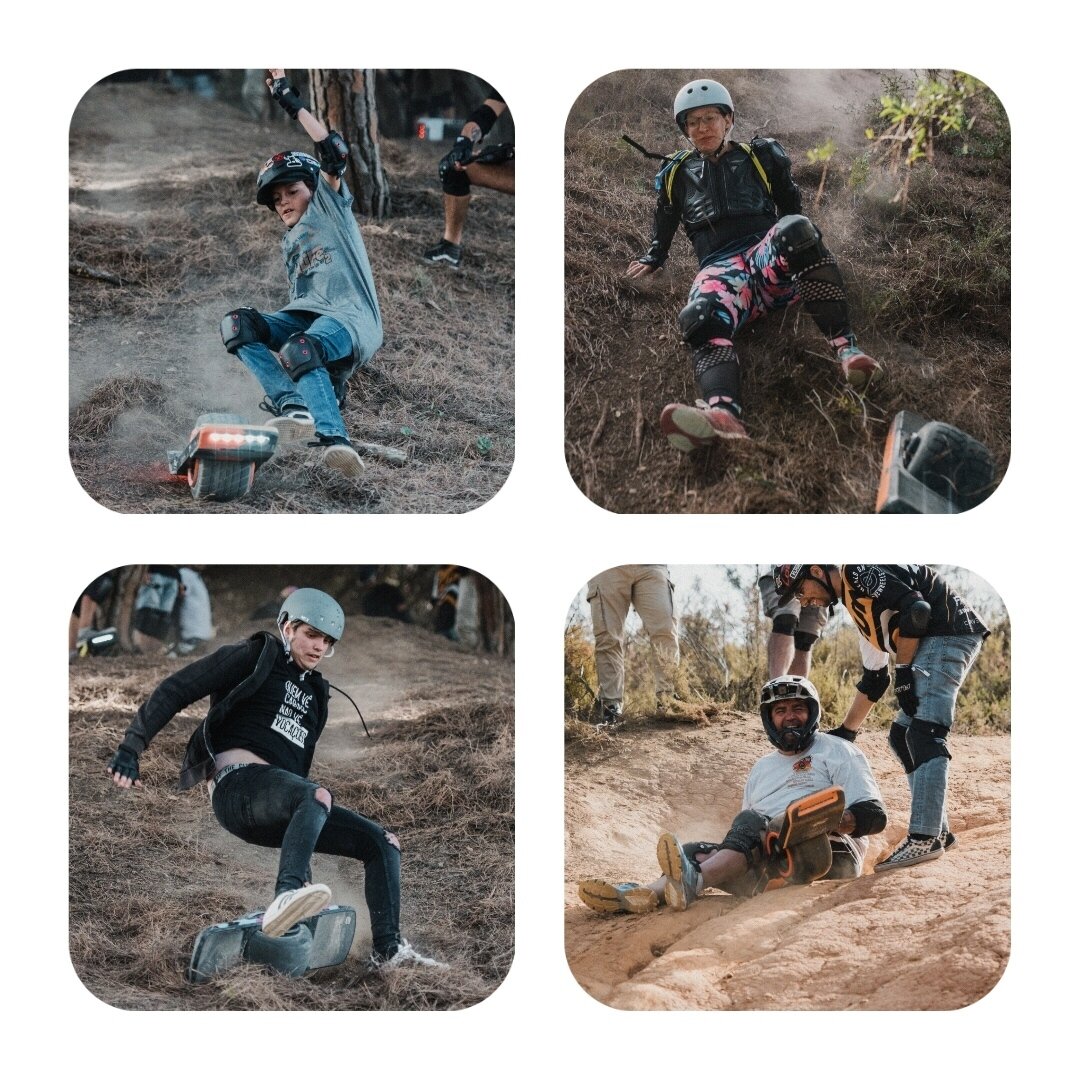 #TralhoTuesdayOWAT 💪🌳⁠
⁠
Let's celebrate the fearless riders who dared to take on the most challenging trails of the Onewheel Algarve Tour! 🤙💨🏞️⁠
⁠
Even when they didn't make it to the end, they never gave up and pushed themselves to their limit