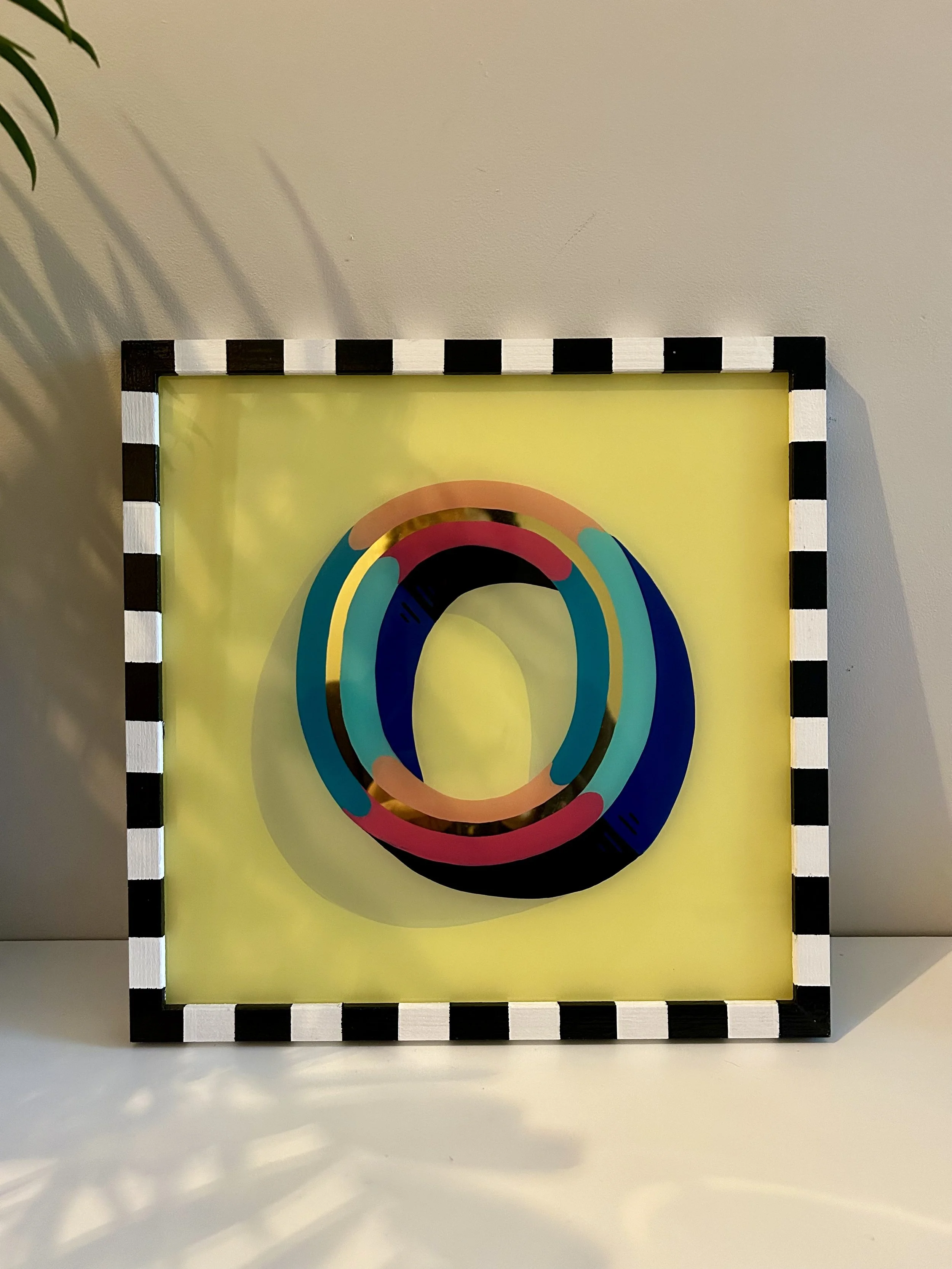 Gold Leaf Initial
