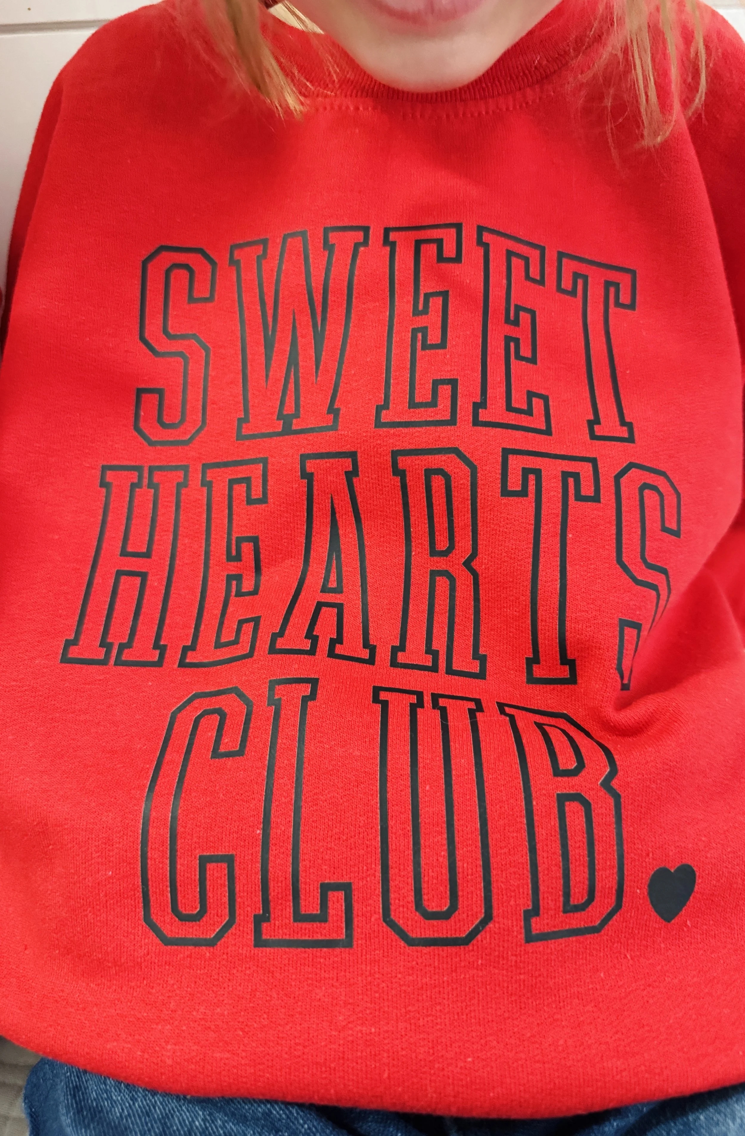 Sweet hearts club. (black) crew
