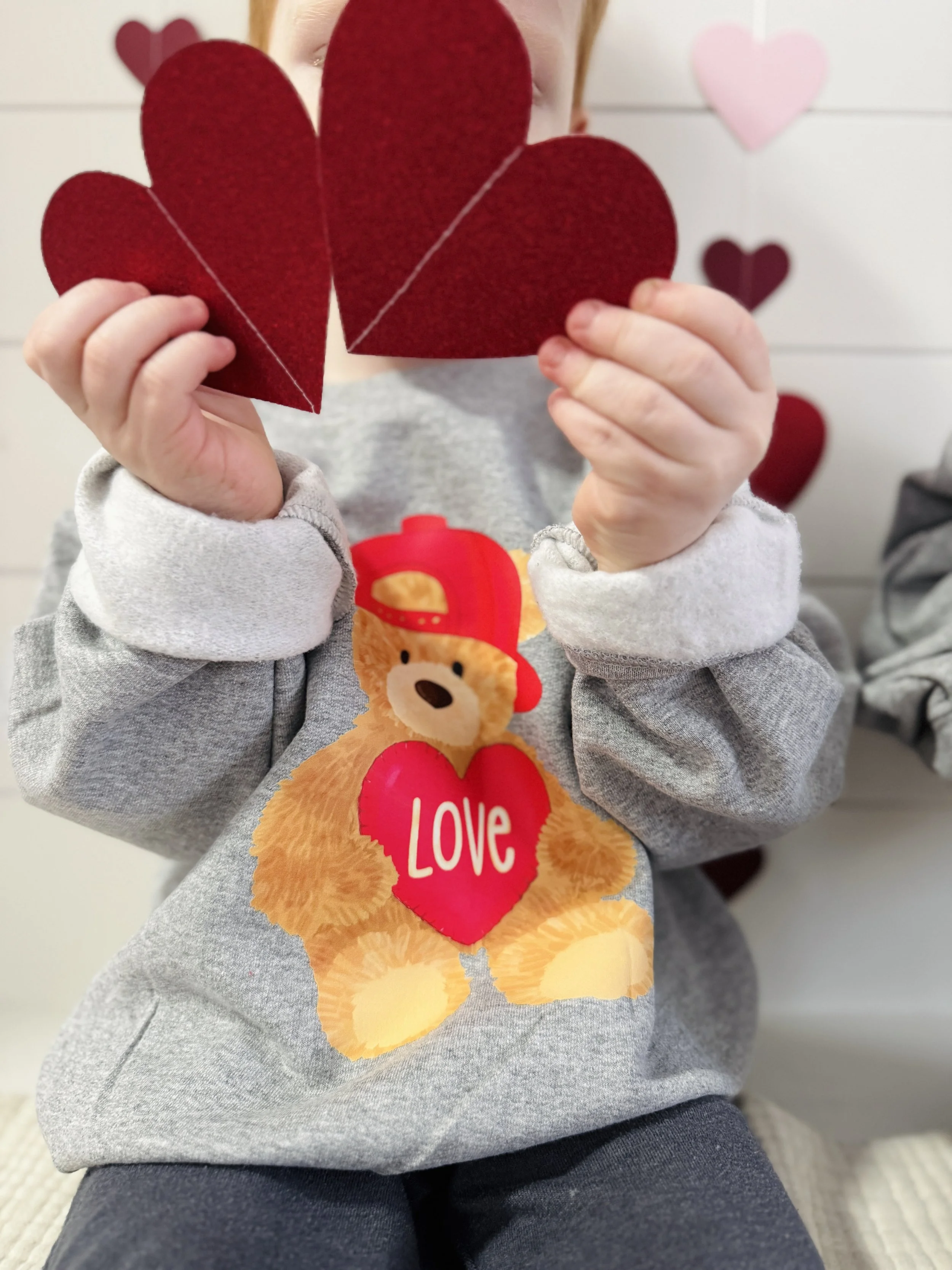 Dude Valentine bear CREW