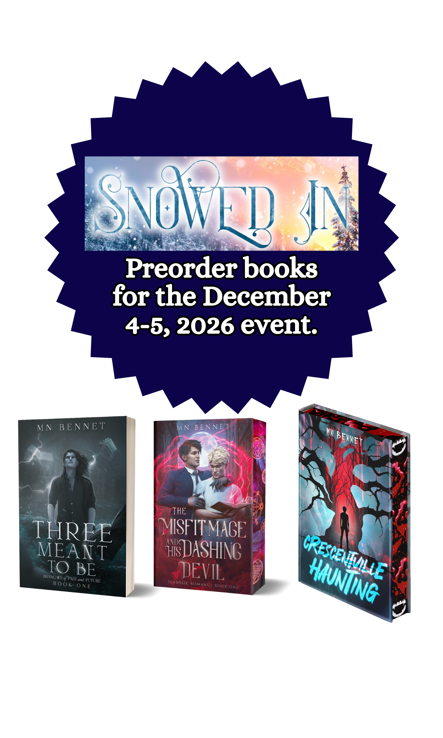Snowed In 2026 Book Event Preorder