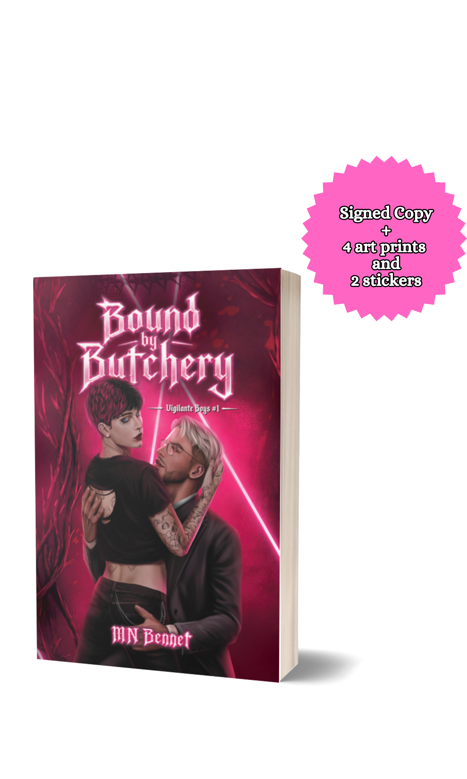 Preorder Bound by Butchery - Signed with Art Prints