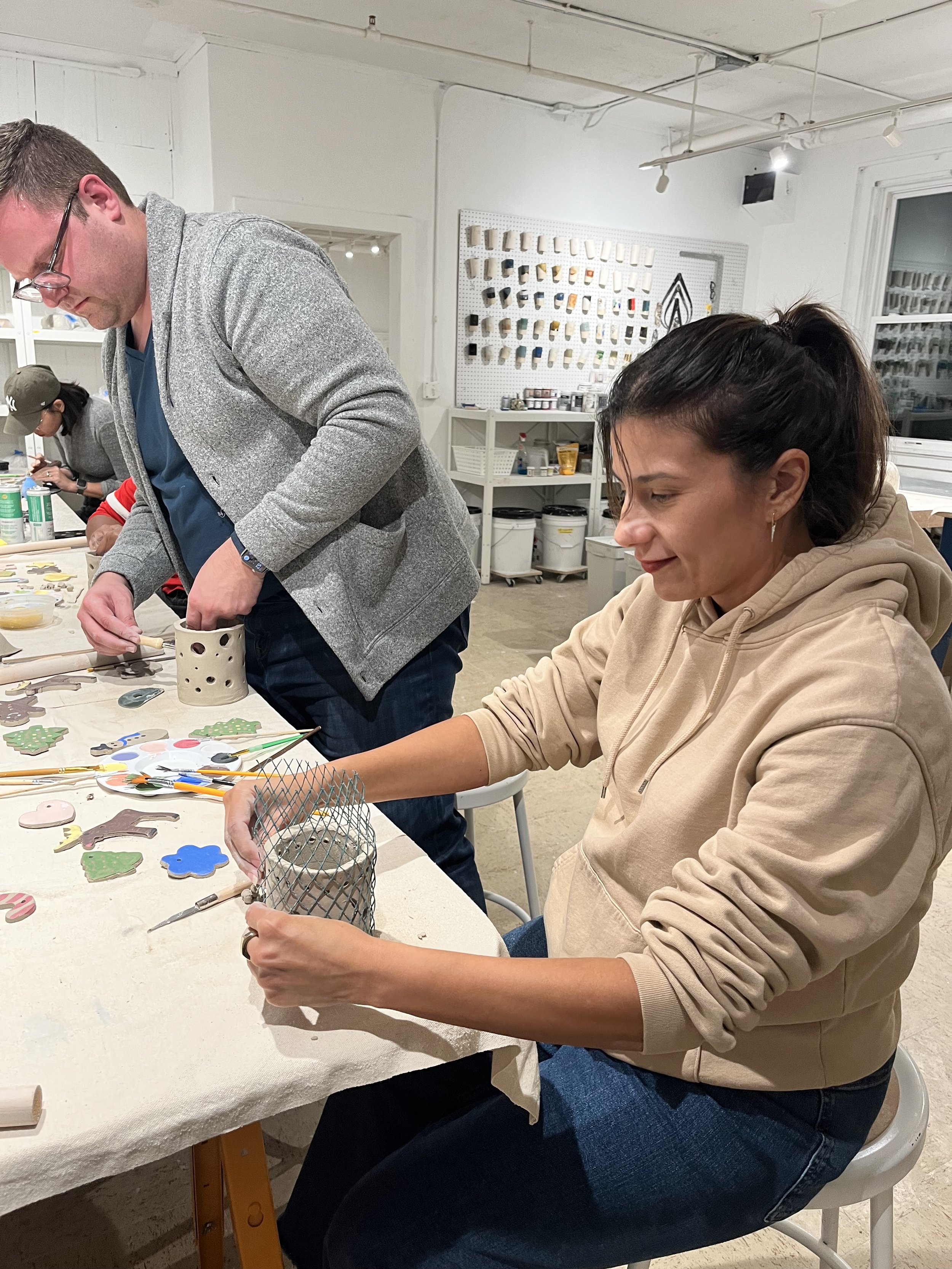 Team-Building Pottery Class