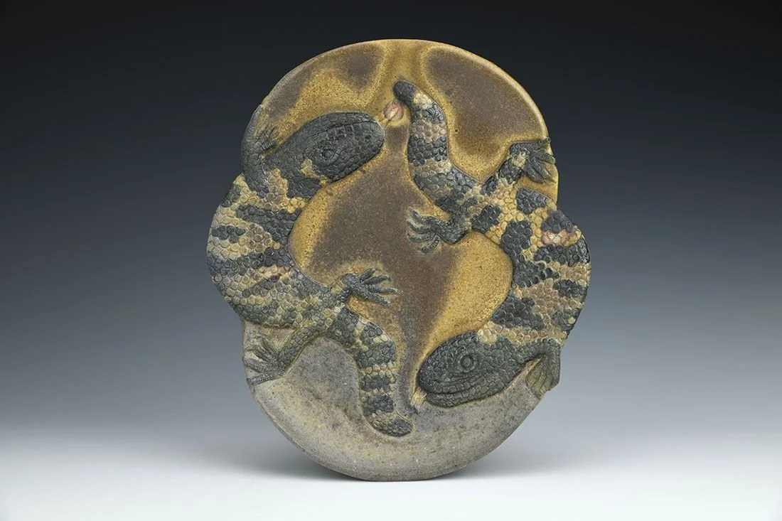 Eileen Sackman Gila Monster Plate.jpg