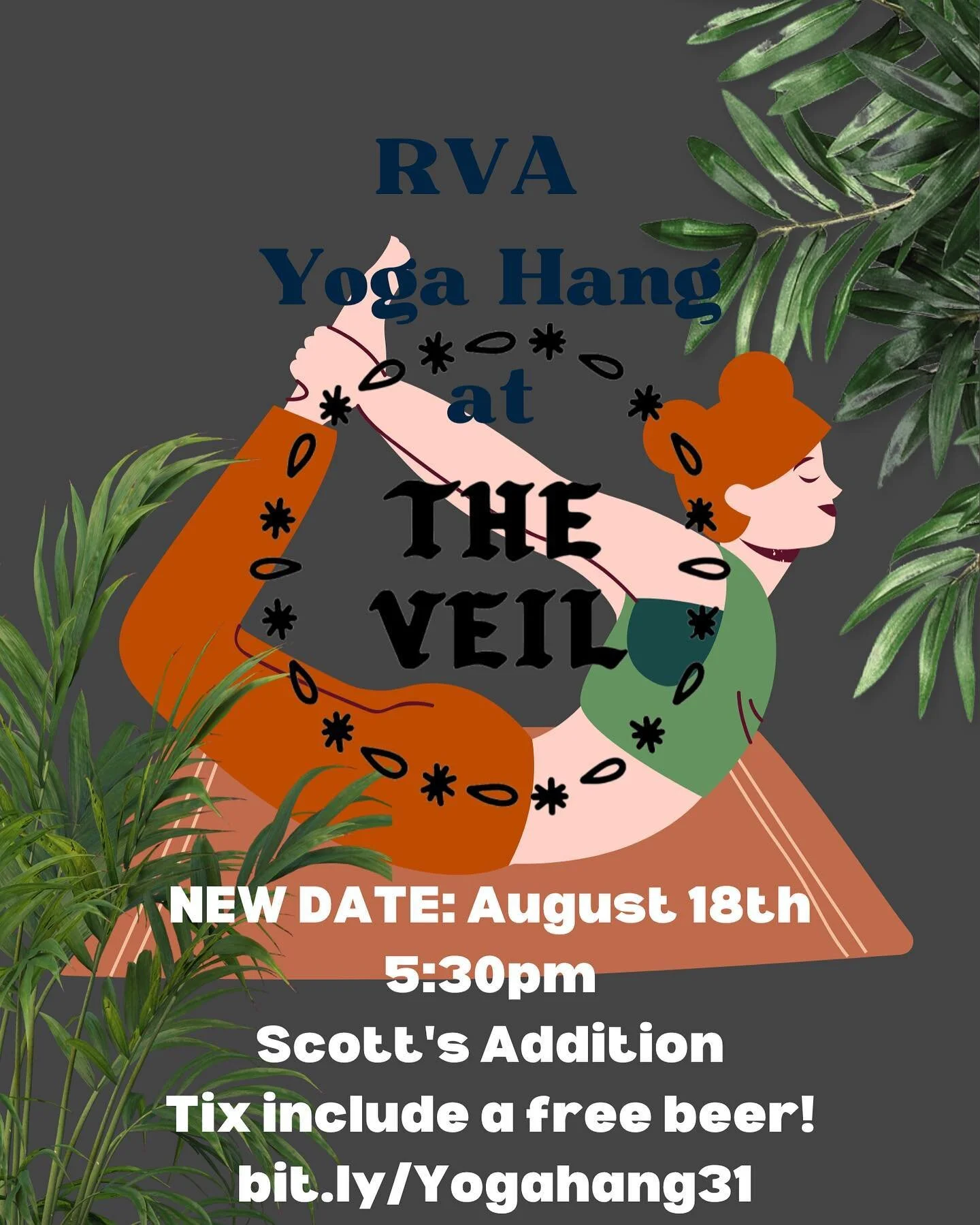 Ahh bummerrr news friends, we will need to reschedule our hang at @theveilbrewing tonight :( issues/weather/etc, things happen so we pivot. Please join us for our new date ~ Friday, august 18!! Same time, same link. All ticket buyers will be given th