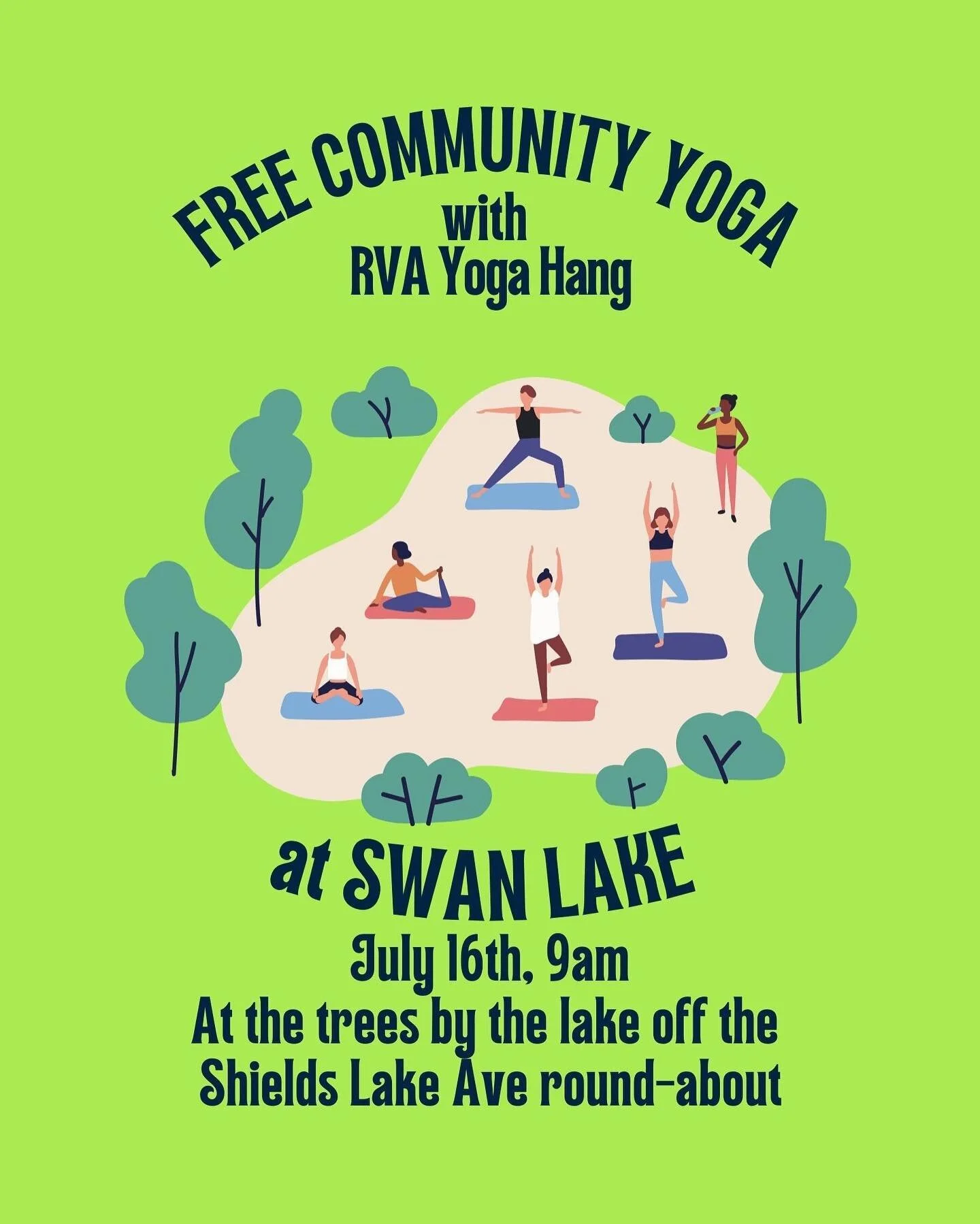 So excited for our free birthday hang tomorrow morning, 9am at swan lake in Byrd park 🦢 and all our upcoming hangs!! Check for info and tix at our link in bio and use code BDAY at checkout for 20% off til tmrw night!