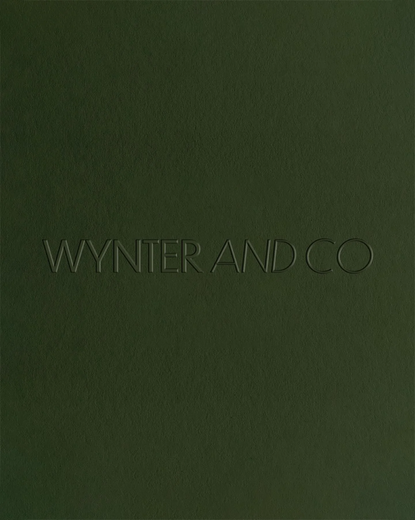Swipe to explore the brand suite for @wynterandcoltd ☁️

A statement of modern luxury - bold, refined and elevated through an embossed finish. Designed with intention to create a sense of trust, distinction and clarity, the qualities that shape how a