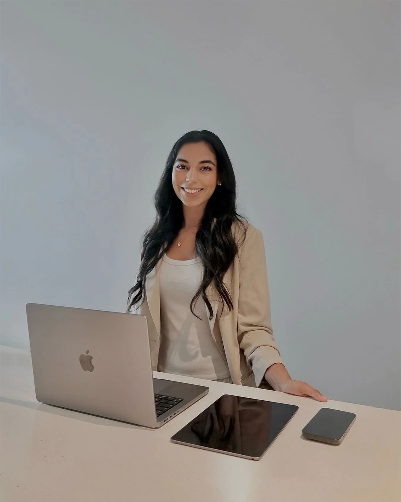 If you&rsquo;ve ever felt like your business has outgrown its branding, you&rsquo;re not imagining it.

I work with hair, beauty and aesthetics business owners who are already exceptional at what they do but want a brand and website that finally mirr