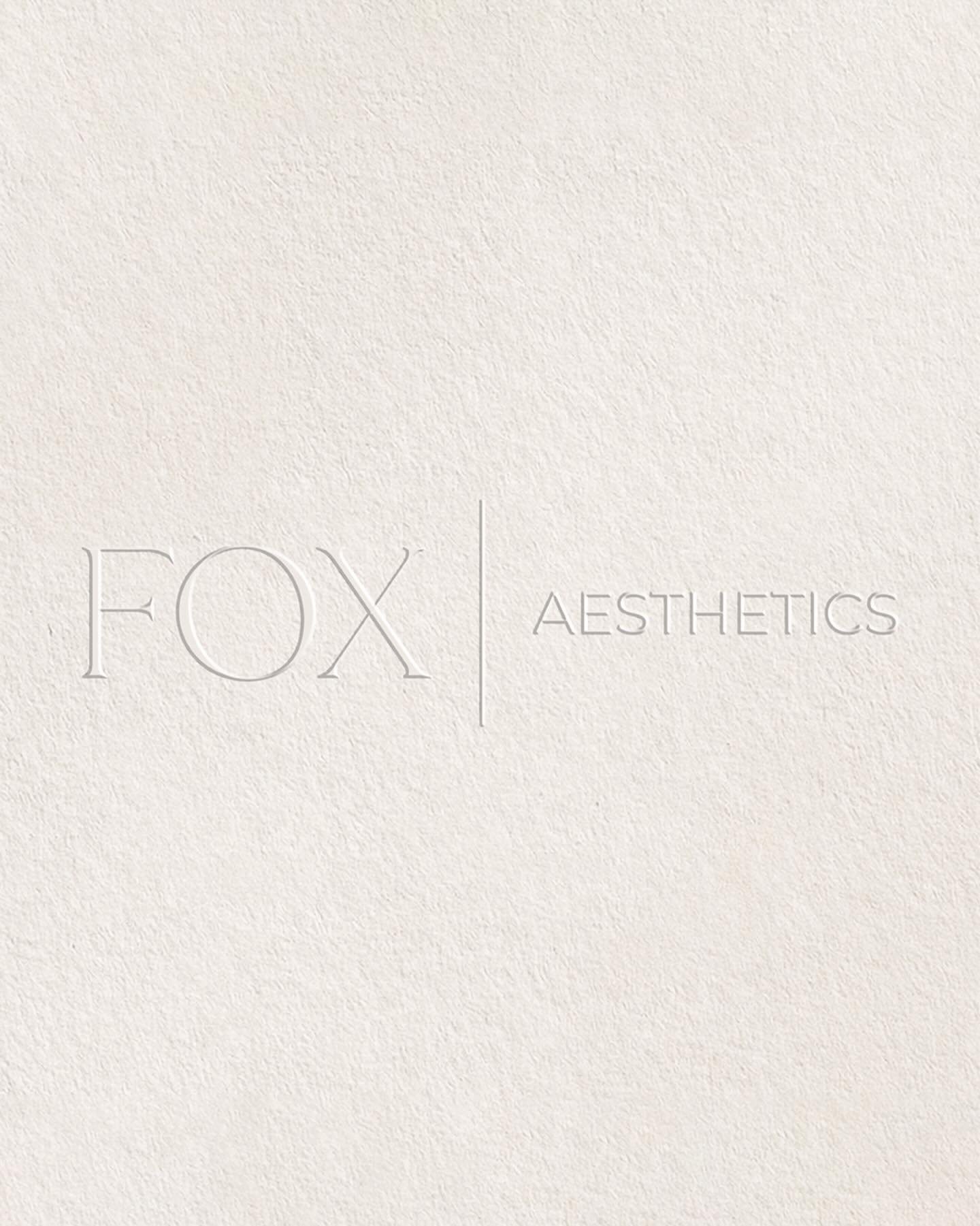 Swipe to explore the brand suite for @foxaesthetics1 ☁️

A refined expression of modern elegance, shaped with intention in every detail. Considered typography and balanced composition create a presence that feels graceful, elevated and quietly confid