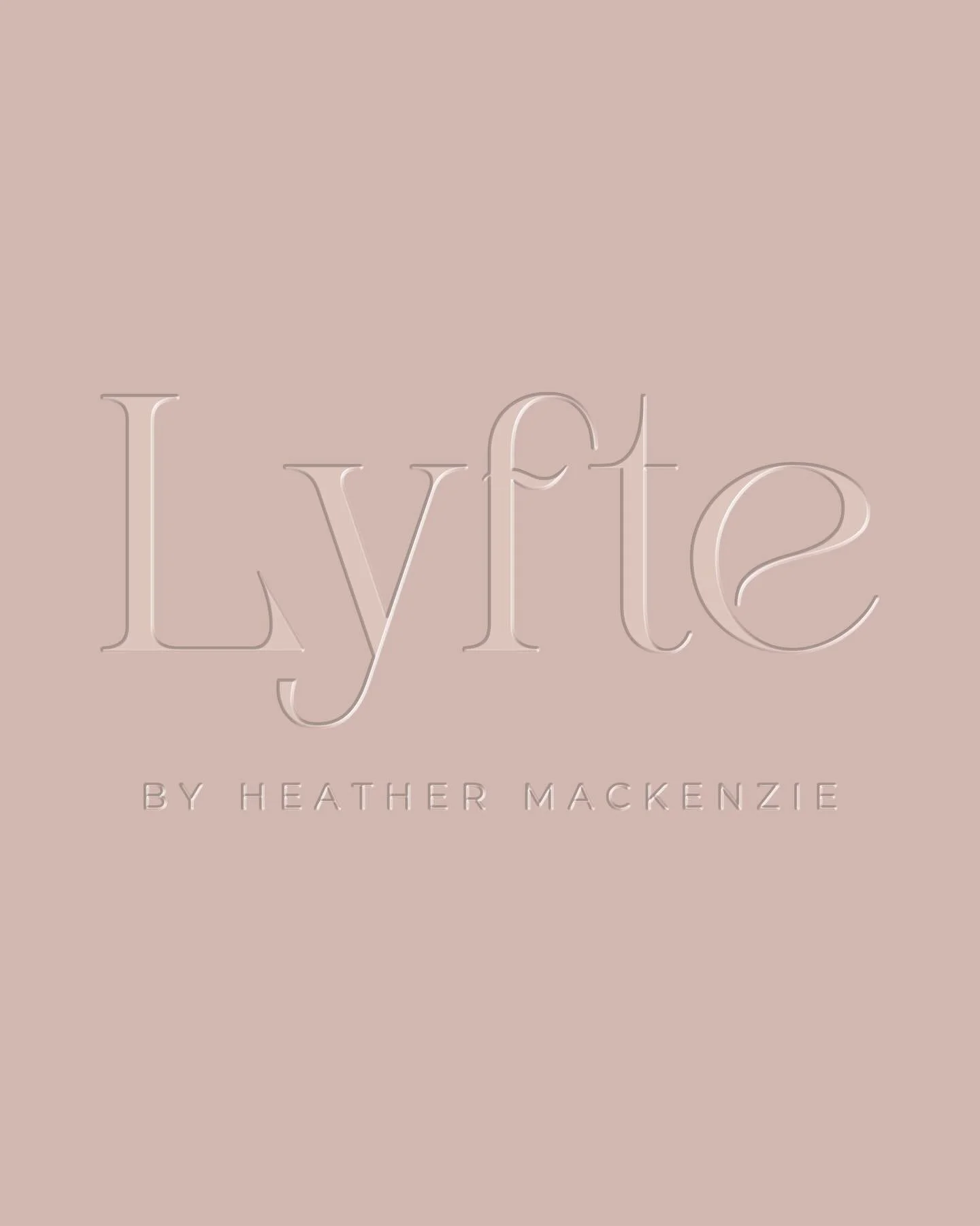 Swipe to explore the brand suite for @lyfte.by.heather 💗

A quiet kind of luxury. Where considered design meets a softer approach to care, this identity is shaped through refined details and gentle balance. Timeless, elevated and intentional, the so