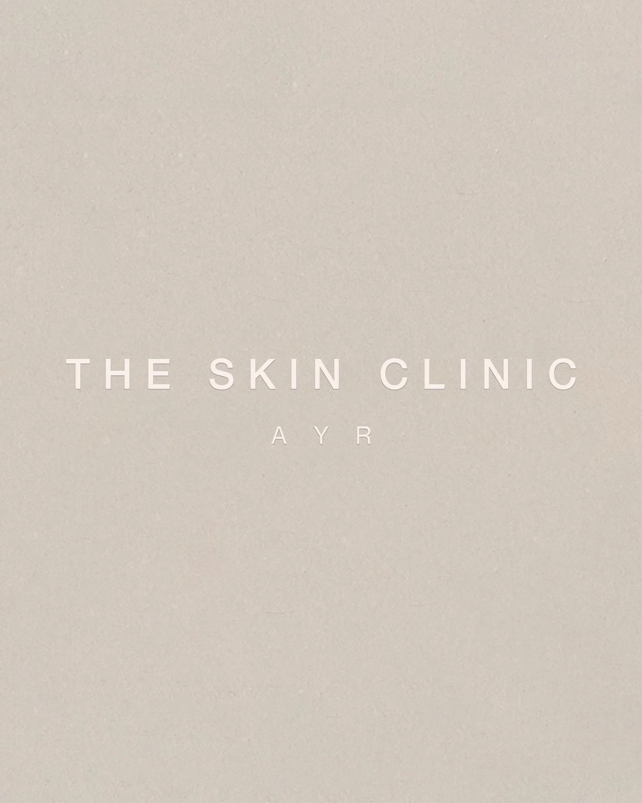 Swipe to explore the brand suite for @theskinclinicayr 🤍

A refined identity centred around clean typography and considered detail. Simple, timeless and elegant, the brand reflects a quiet sense of luxury through its minimal aesthetic.