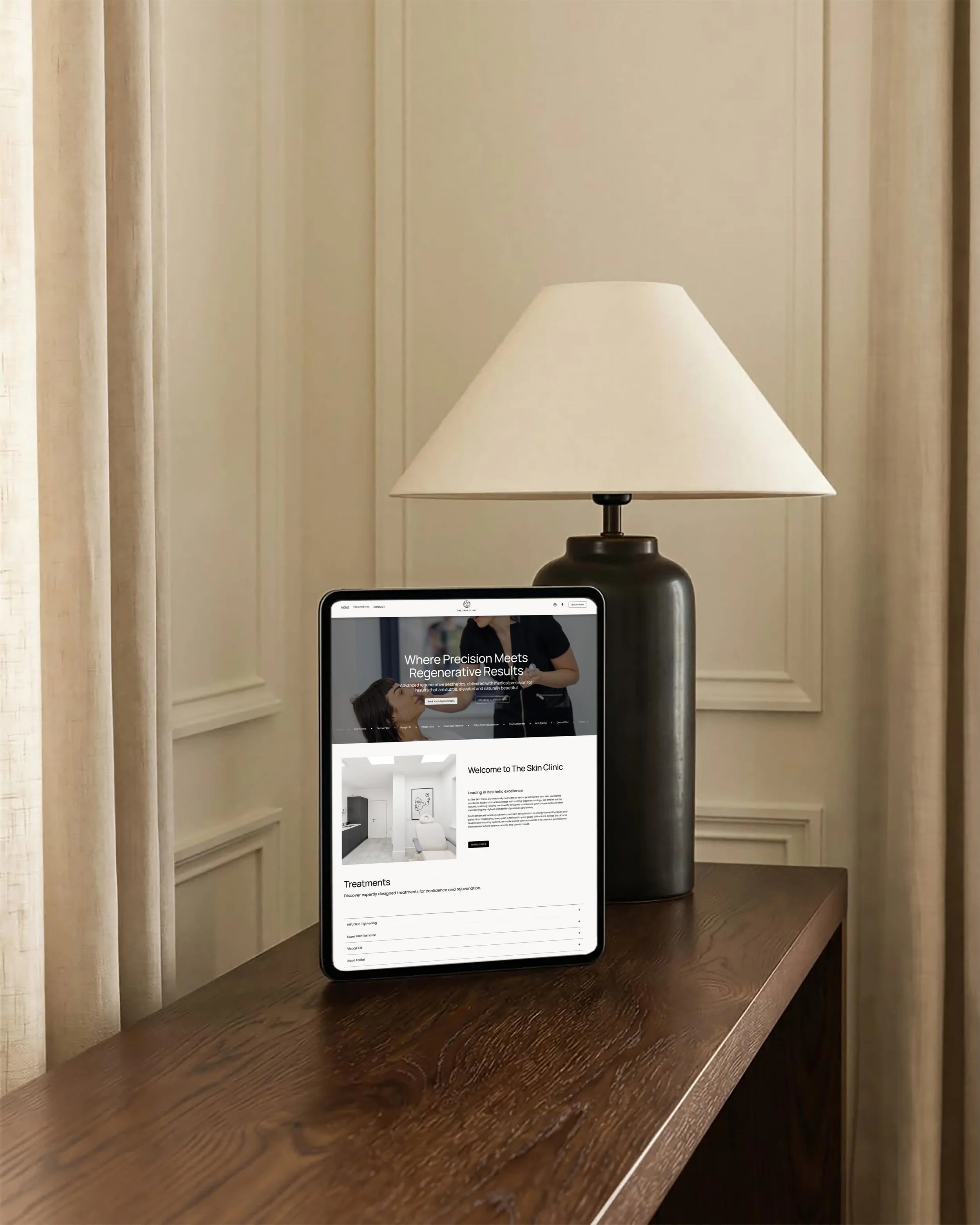 Your website should feel like an extension of your business from the very first click.

Refined. Elevated. Considered.

Especially in the hair, beauty and aesthetics industry, new clients are comparing. Within seconds, they&rsquo;re browsing multiple