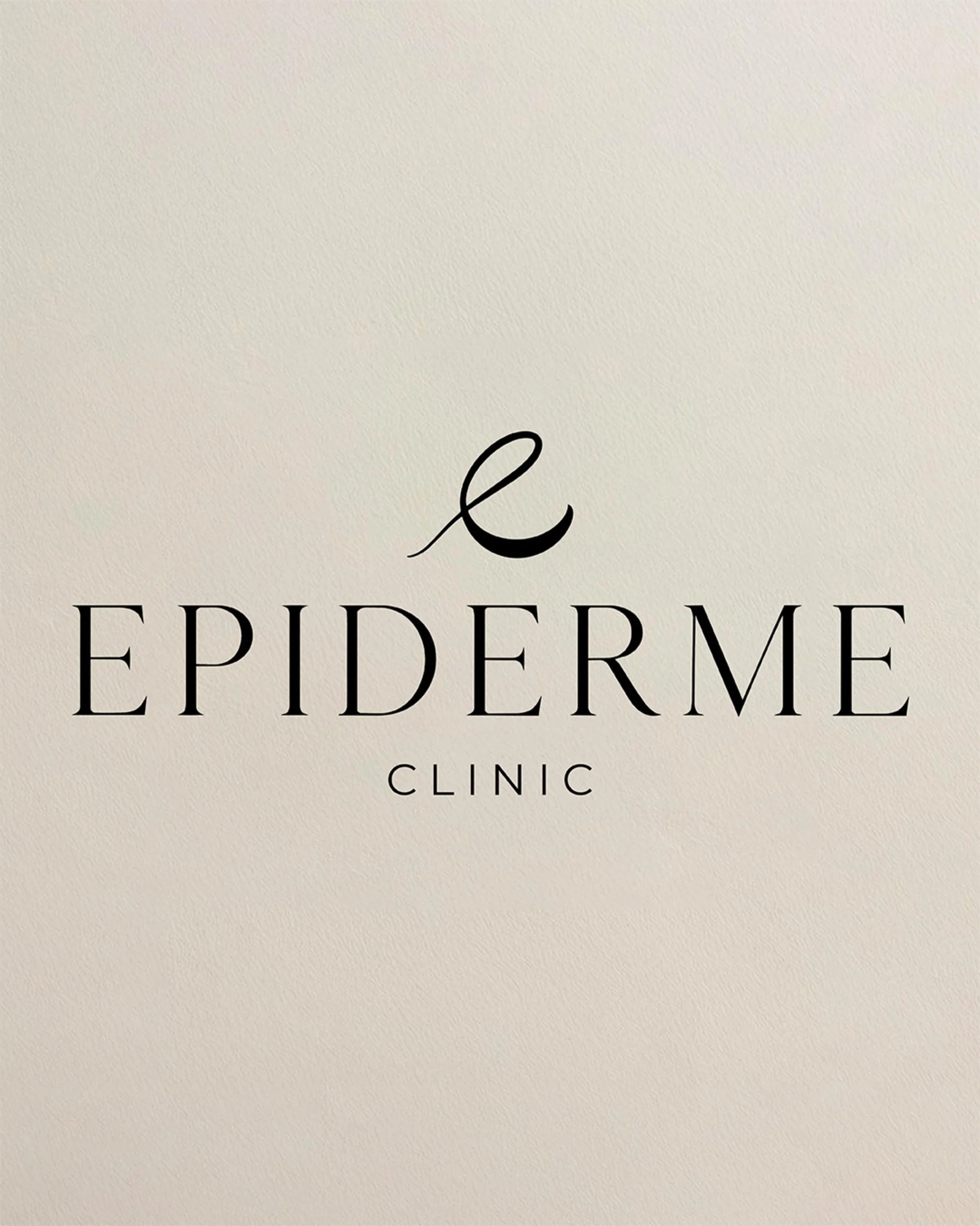 Swipe to explore the brand suite for @epidermeclinic 🤍

An elegant brand identity defined by clean typography and considered detail. Minimal in its expression yet rich in its presence, the design captures a timeless sense of luxury through a balance