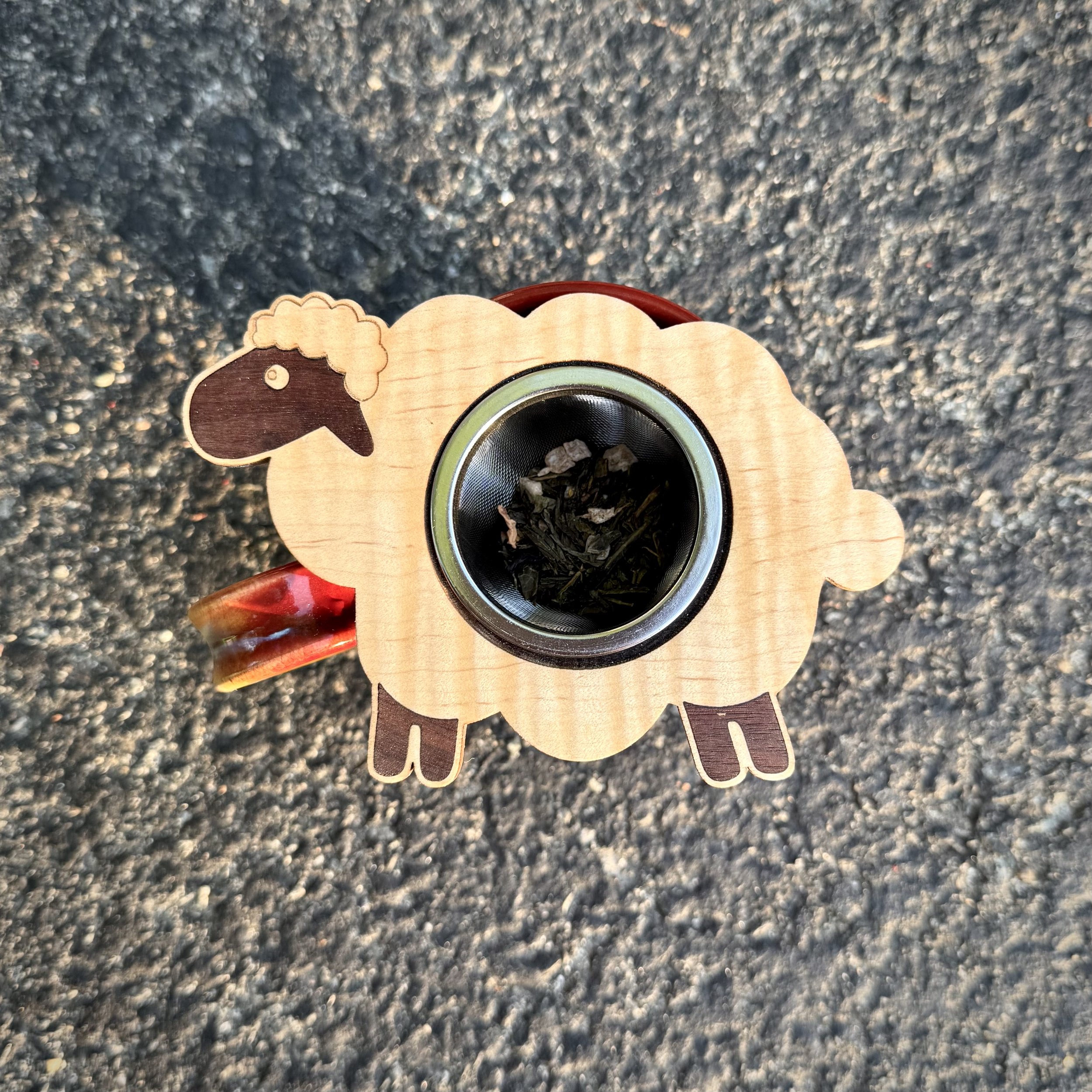 Maryland SHEEP (and Wool) Tea Strainer